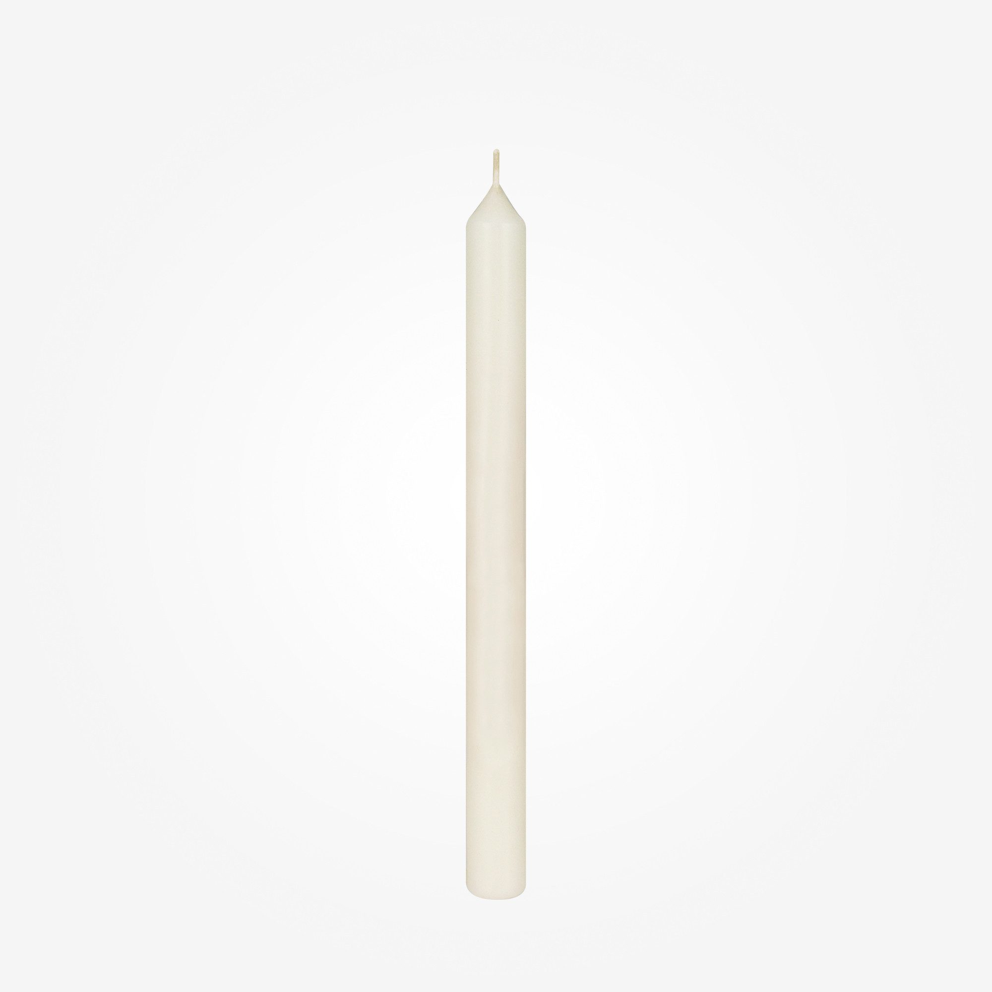 Jaspers Kerzen Stumpenkerze Leuchterkerze Elfenbein 190 x 16 mm (HOK1)