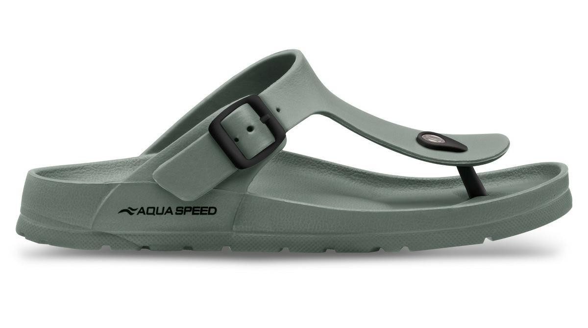 Aqua Speed MONACO Zehentrenner Damen und Herren Badesandalen Badezehentrenner Perfekt für Strand, Schwimmbad & Dusche – vielseitig einsetzbar