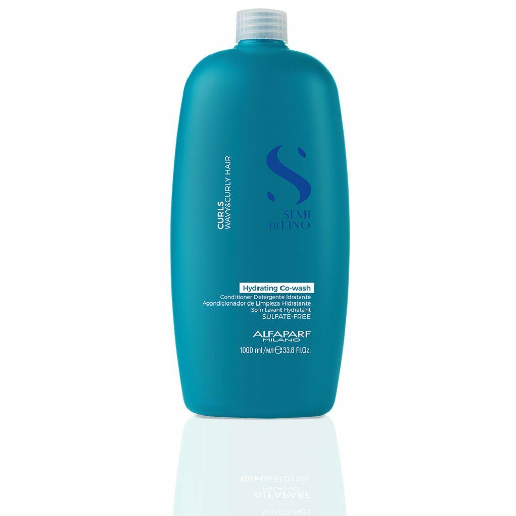Alfaparf Haarspülung SEMI DI LINO CURLS hydrating co-wash 1000 ml