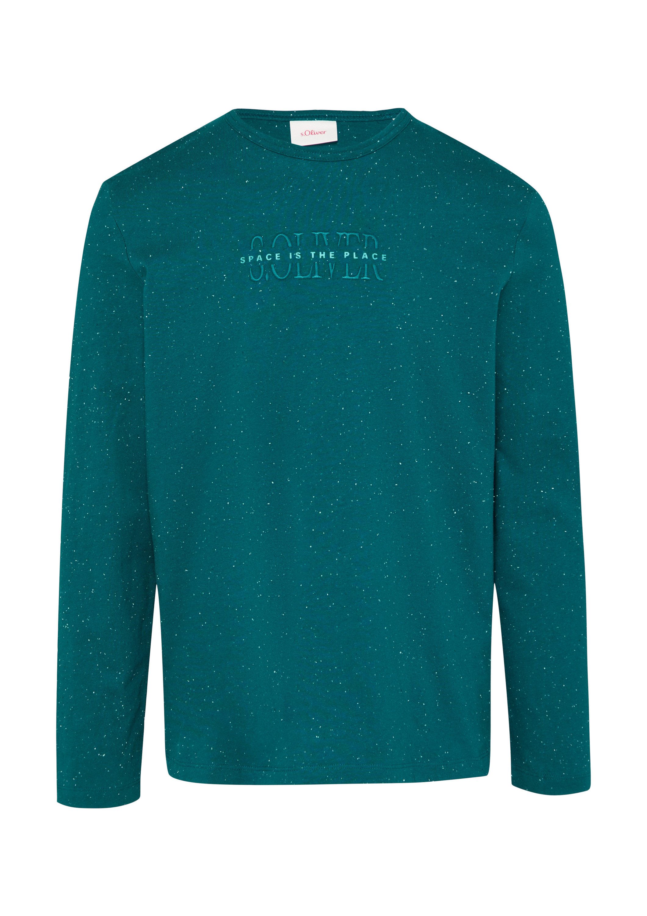 s.Oliver Langarmshirt T-Shirt (1-tlg) günstig online kaufen