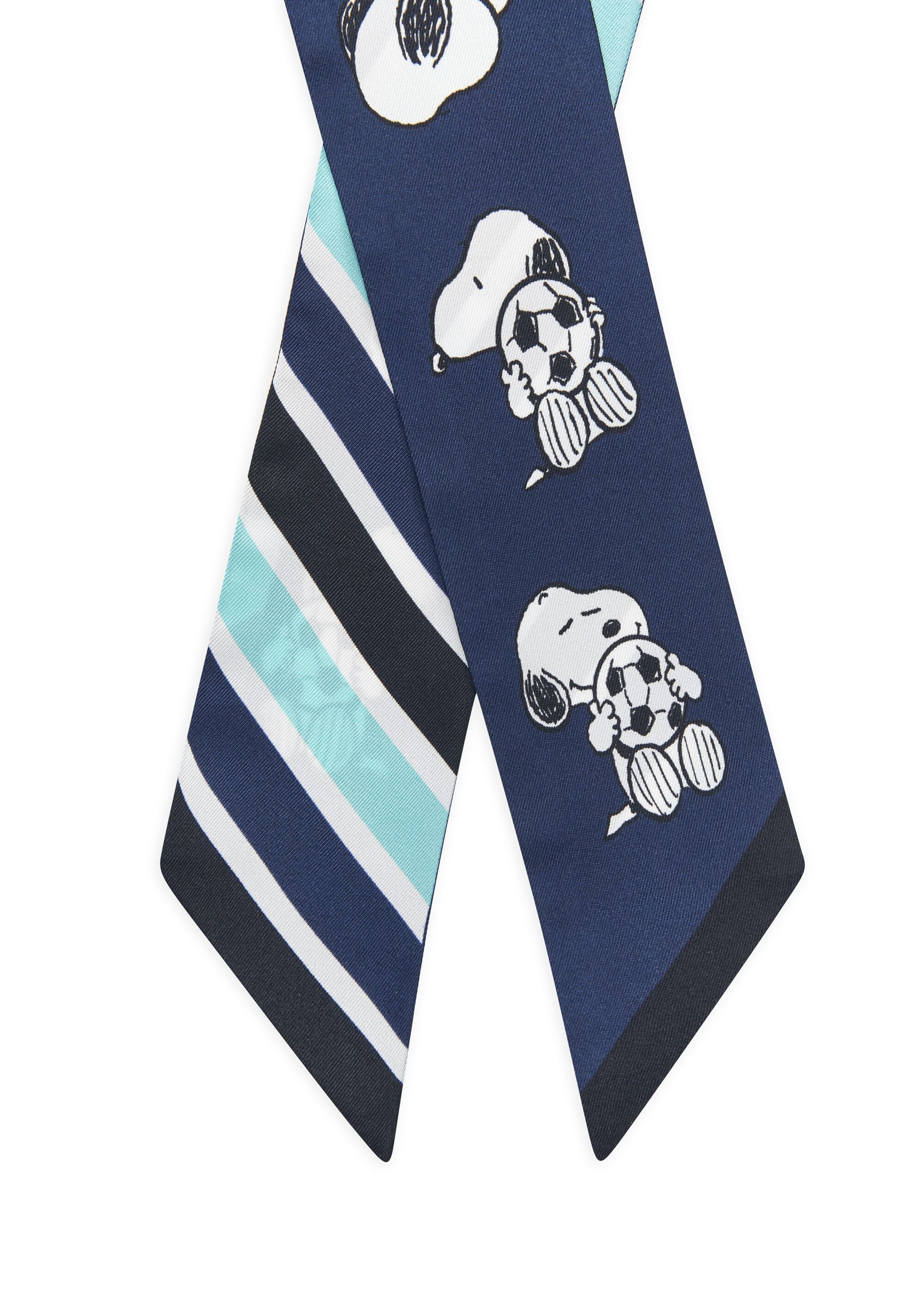 Codello Seidenschal, mit Snoopy-Fußball-Print