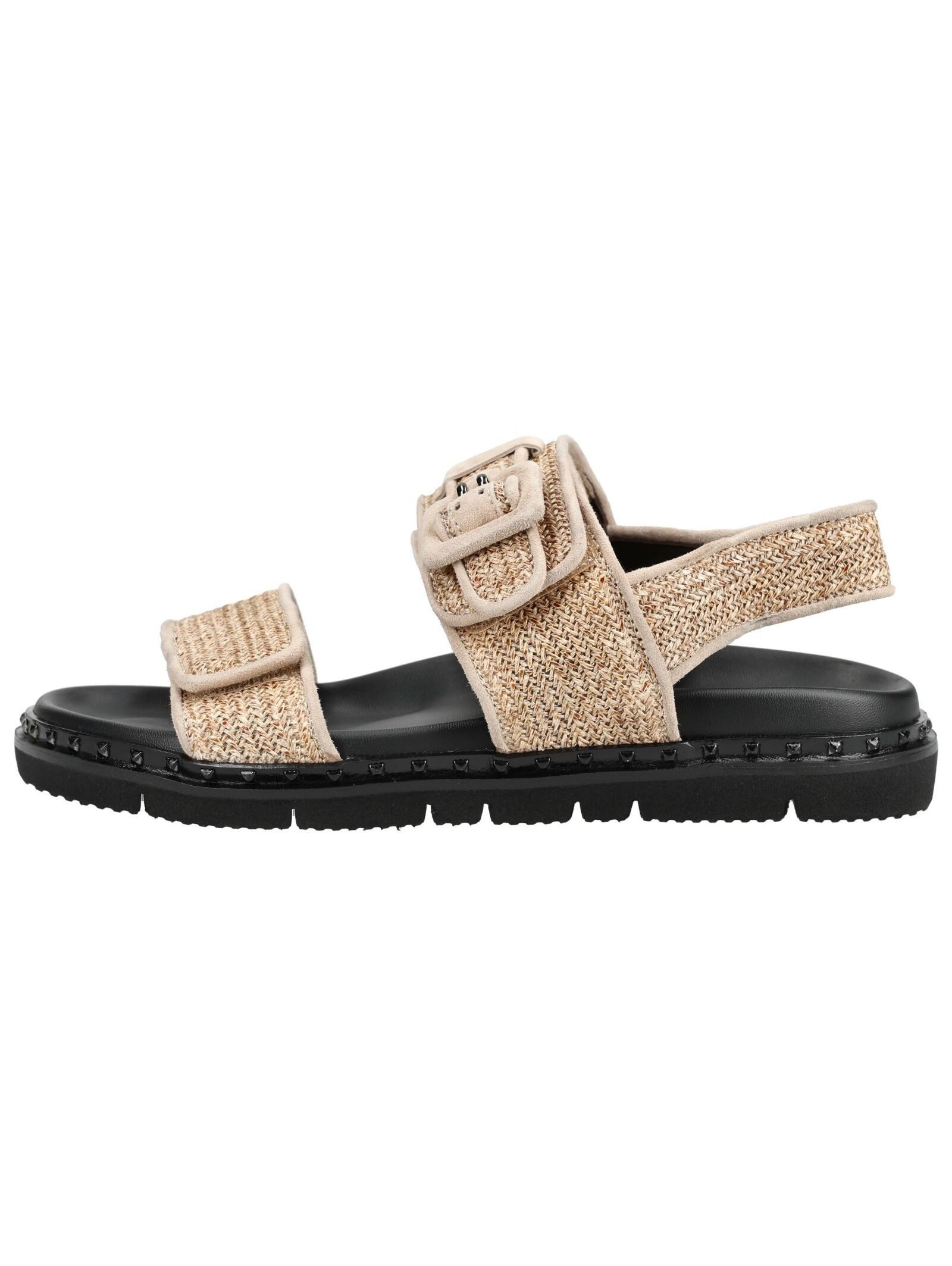 Regarde Le Ciel Regarde Le Ciel Sandalen Leder/Textil Riemchensandale