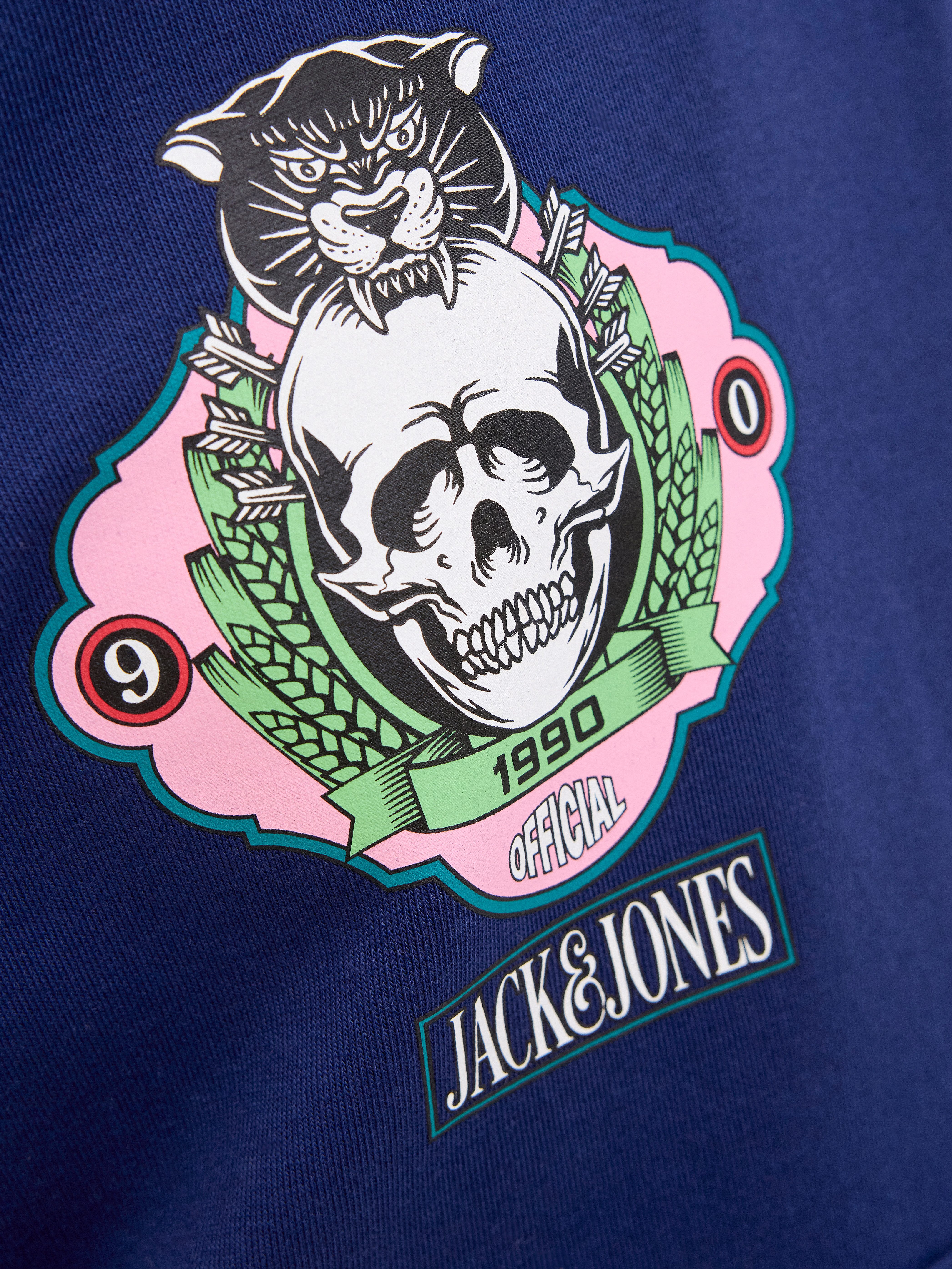 Jack & Jones Junior Kapuzensweatshirt JORSKULL NATURE SWEAT HOOD SN JNR