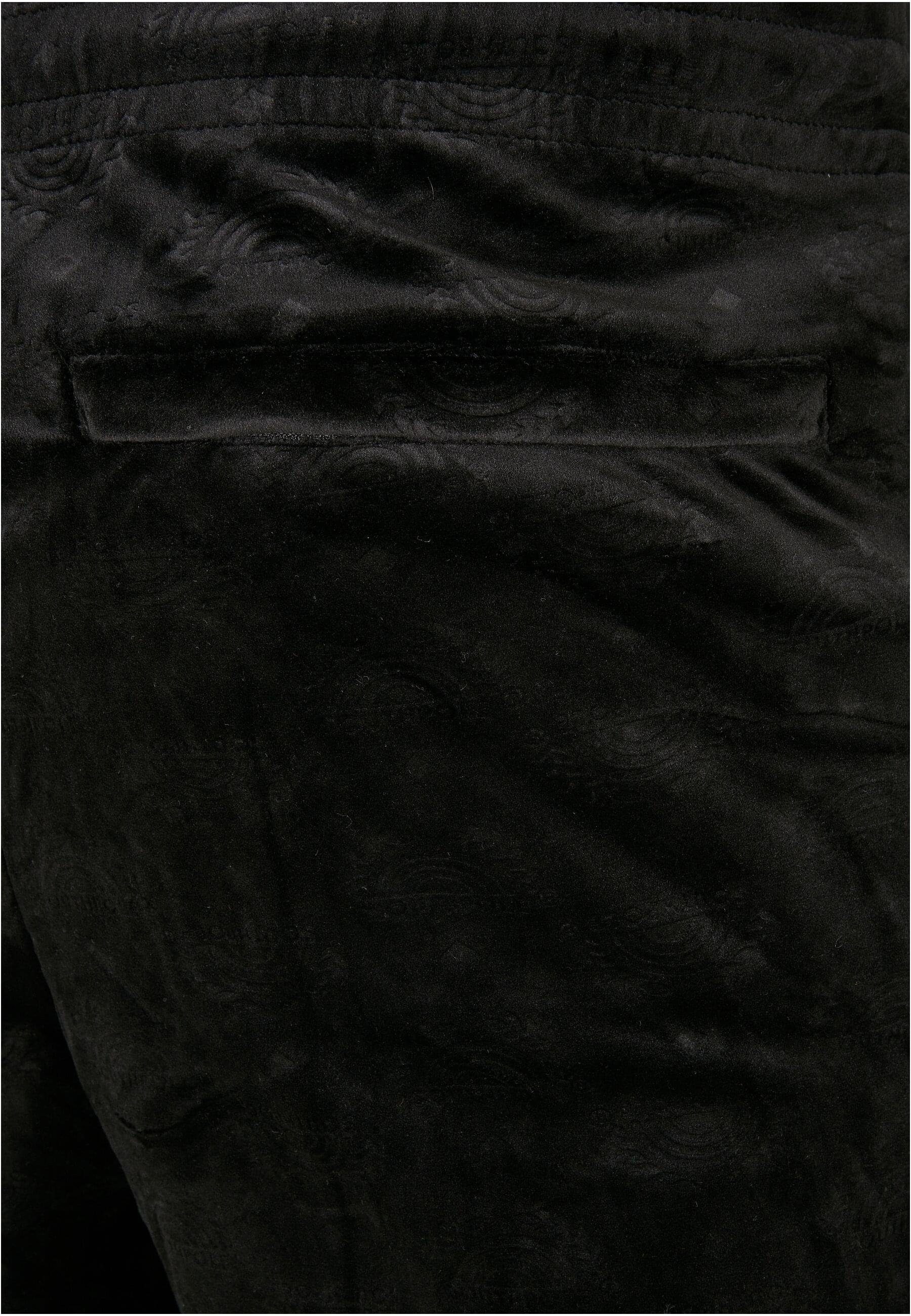 Jogginghose AOP Herren Southpole Velour Pants Southpole (1-tlg) black