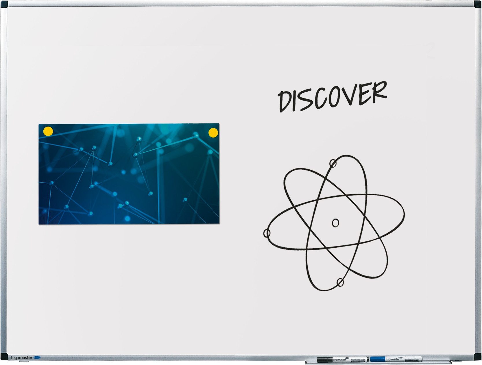 LEGAMASTER Magnettafel Whiteboard Premium 75x100cm