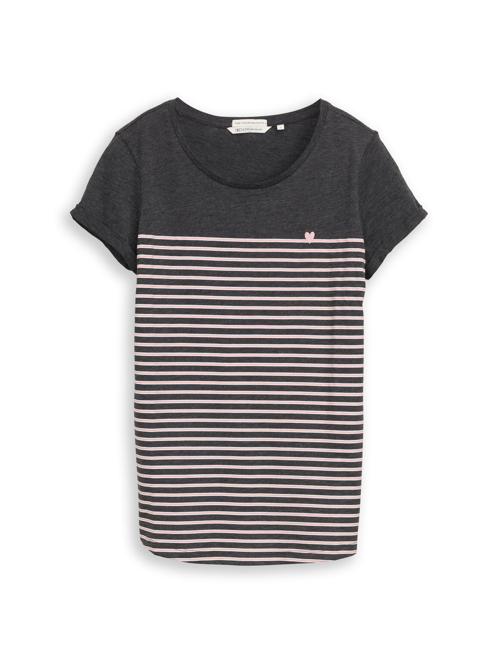 TOM TAILOR Denim T-Shirt T-Shirt T-Shirt mit Streifenmuster günstig online kaufen