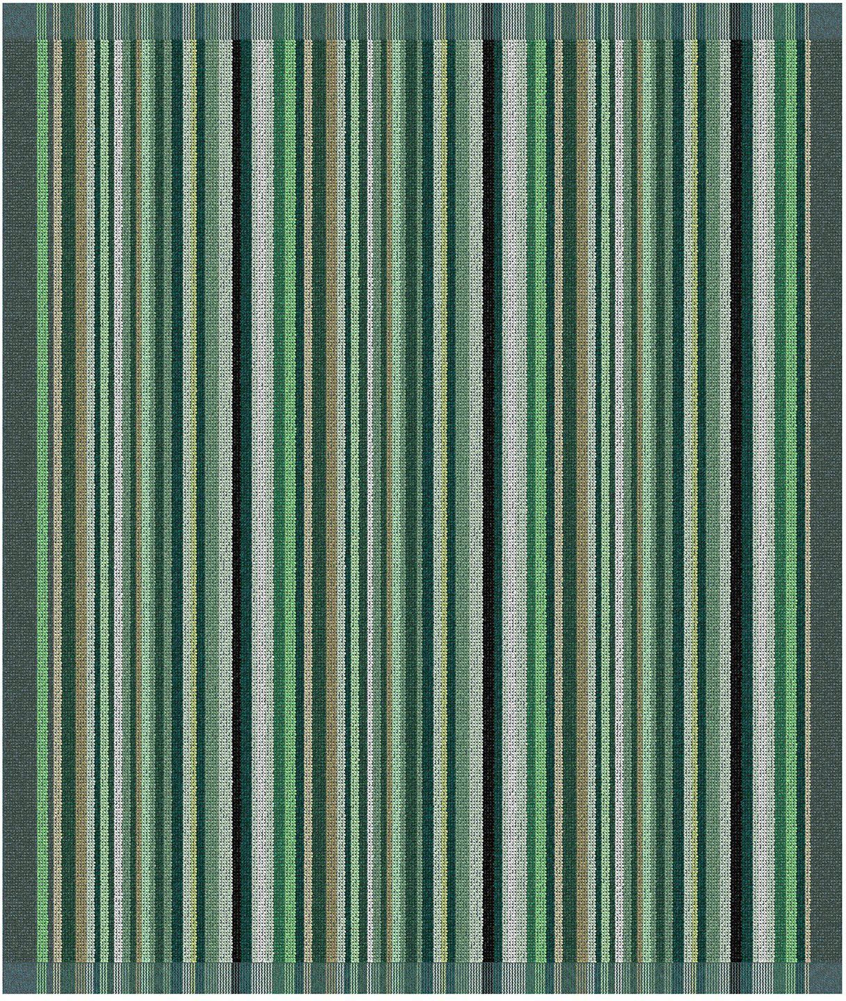 DDDDD Geschirrtuch Over the rainbow, (Set, 6-tlg), Küchenhandtuch aus weicher Frottee, 50 x 55 cm grün