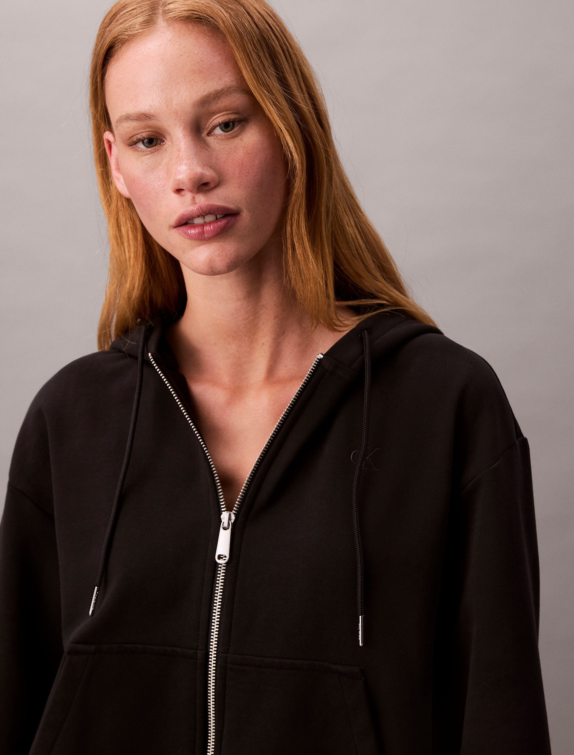 Calvin Klein Jeans Kapuzensweatshirt Mit Rundhalsausschnitt, regular fit
