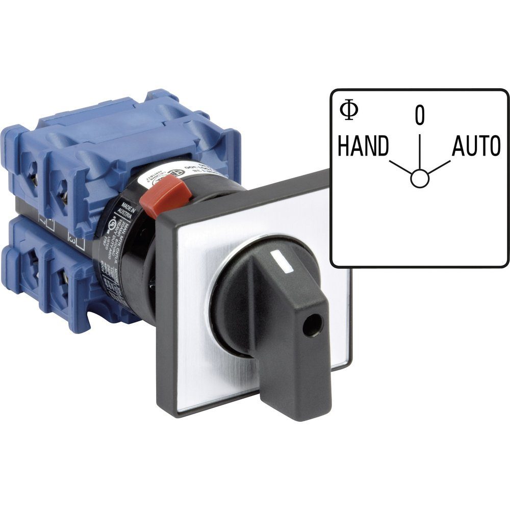 Kraus & Naimer Schalter Kraus & Naimer CH10.A210.FT2.F085 Umschalter 20 A 2 x 60 ° Grau, Sch (CH10.A210.FT2.F085)