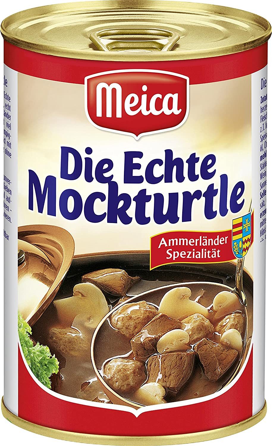 Meica Wurstkonserve, Meica Echte Mockturtle Traditionelle Ammerländer Spezialität 400g