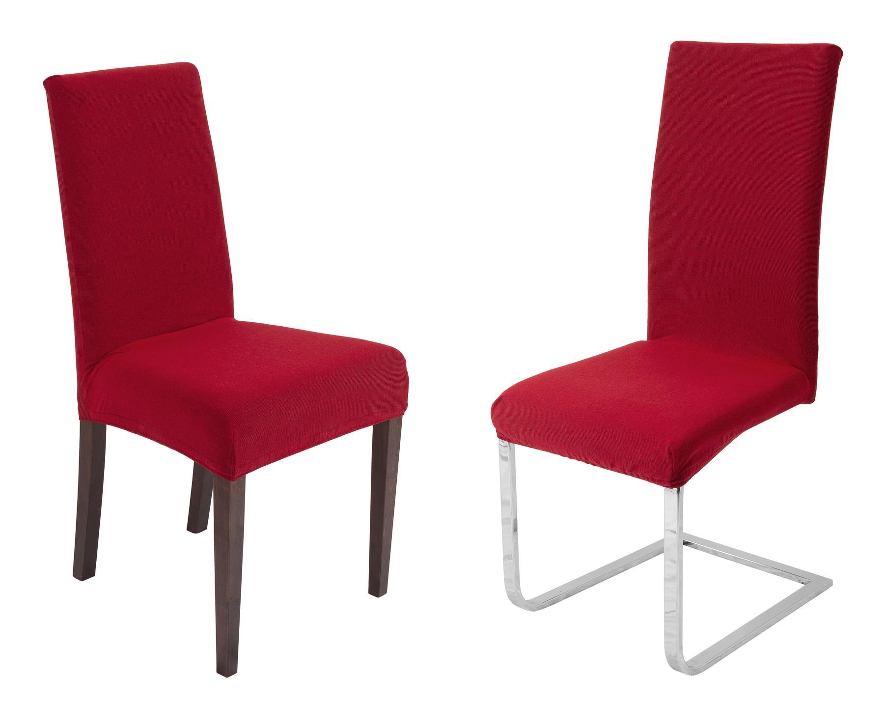 Beautex Stuhlhusse Universal Stretch Stuhlhussen, elastische Husse, Simple