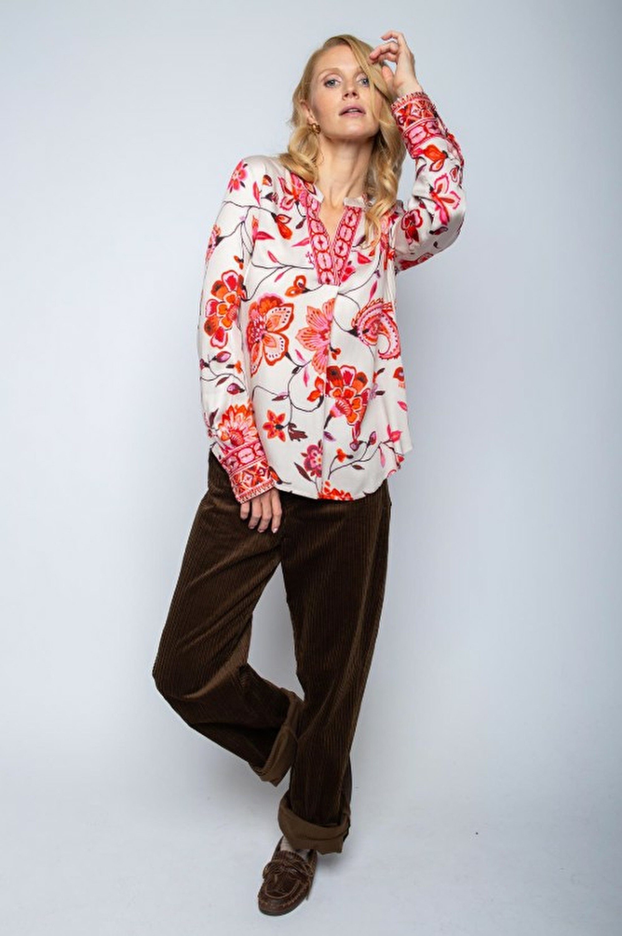 Emily Van Den Bergh Klassische Bluse günstig online kaufen