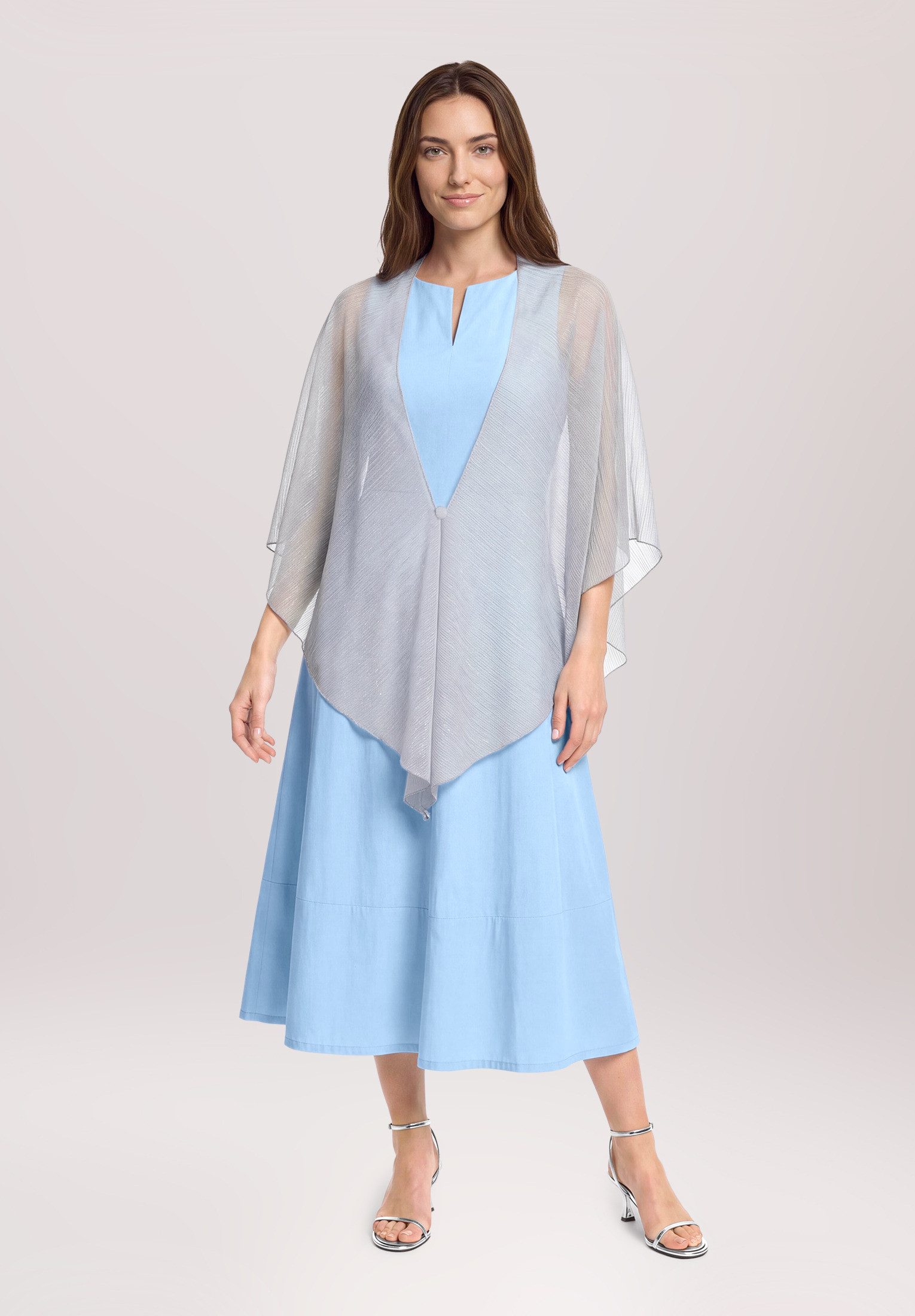 Vera Mont Multifunktionstuch Damen im Glitzer-Look