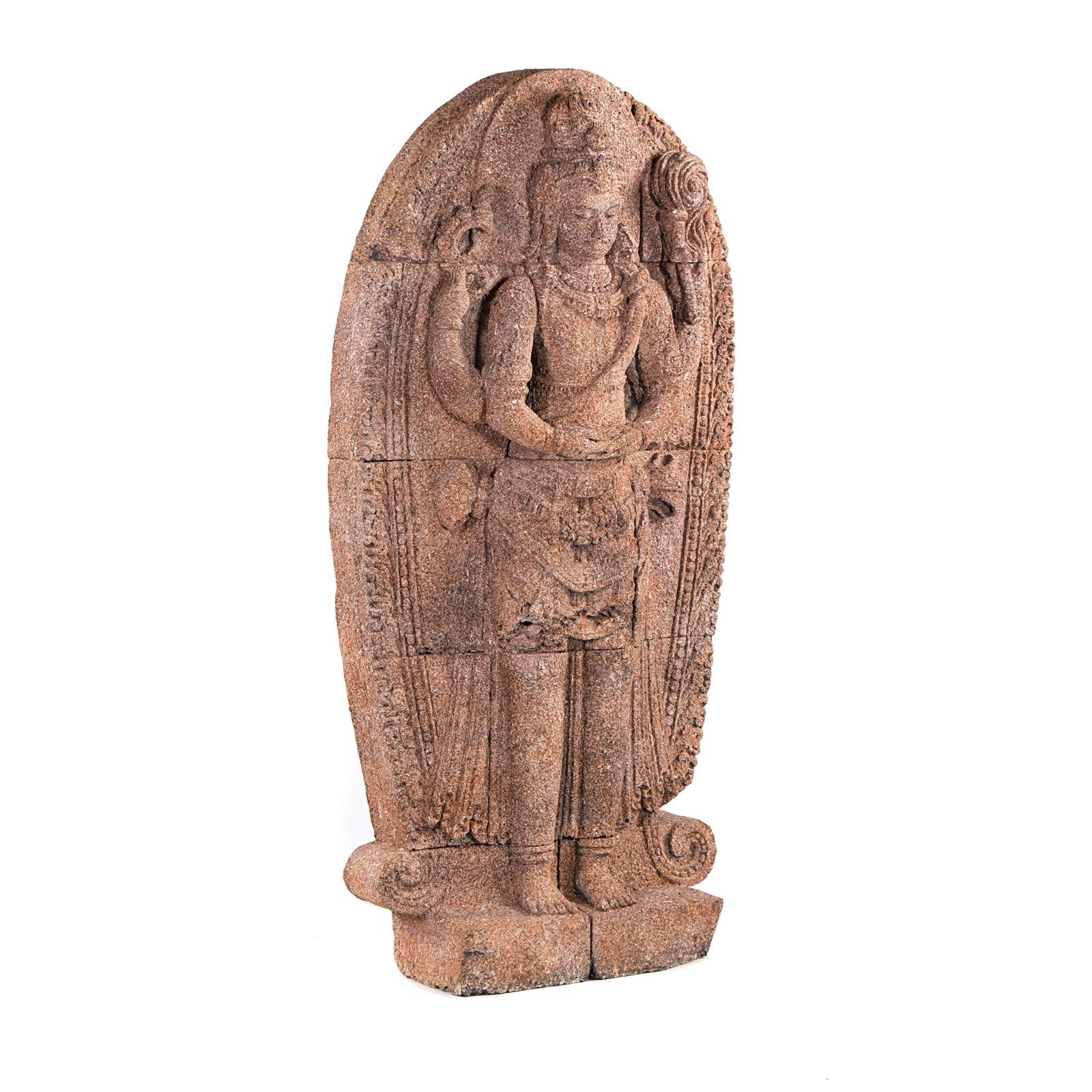 Statue CREEDWOOD 140cm, "SIWA", Beton, SKULPTUR GÖTTER Shiva Skulptur Steinfigur,