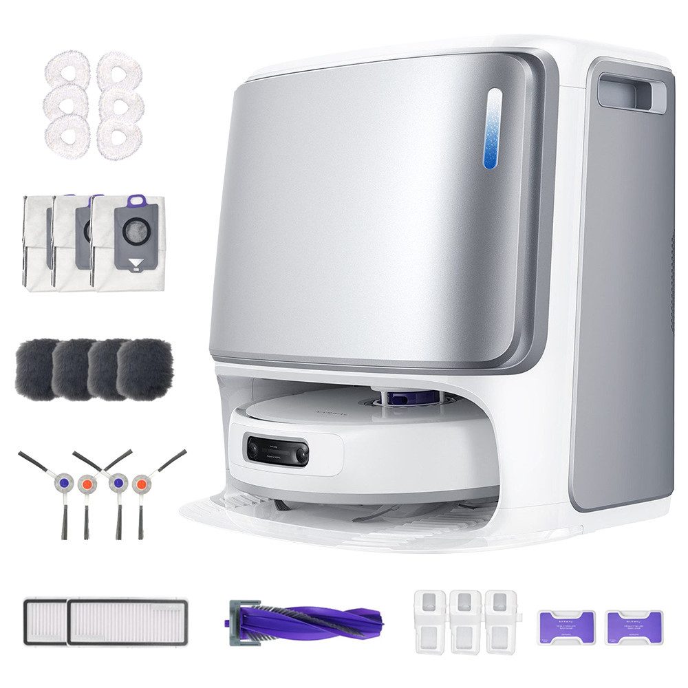 Narwal Saugroboter Freo Z Ultra + Narwal Zubehörpaket, 65 W, AI-Adaptive Heißwasser Moppreinigung&Trocknung