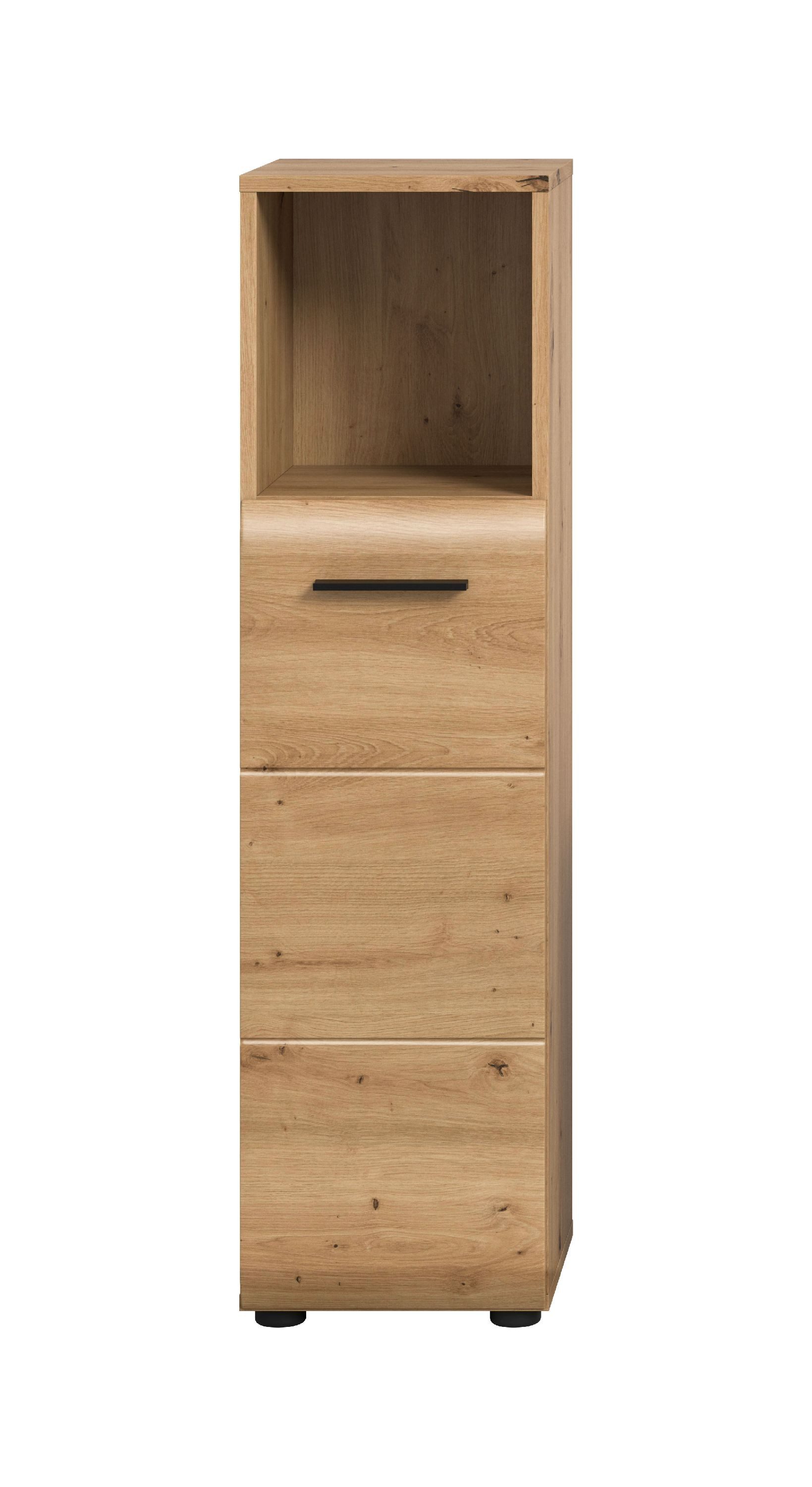 xonox.home Stauraumschrank Ice Artisan Oak Nachbildung Melamin beschichtet günstig online kaufen