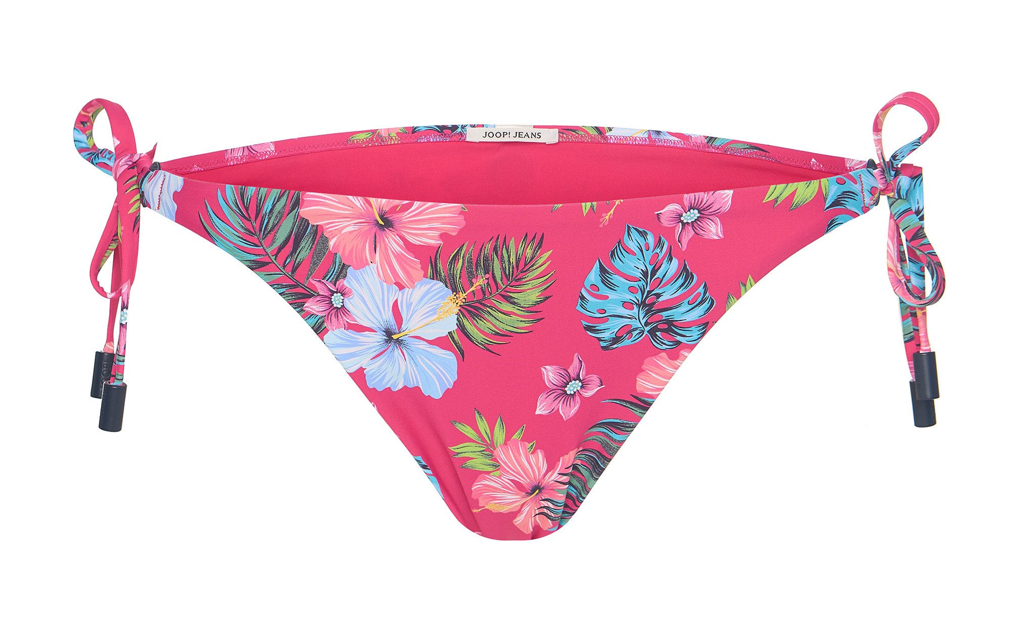 Joop Jeans Bikini-Hose JEANS! HIBISCUS floraler Print, Logo-Details günstig online kaufen