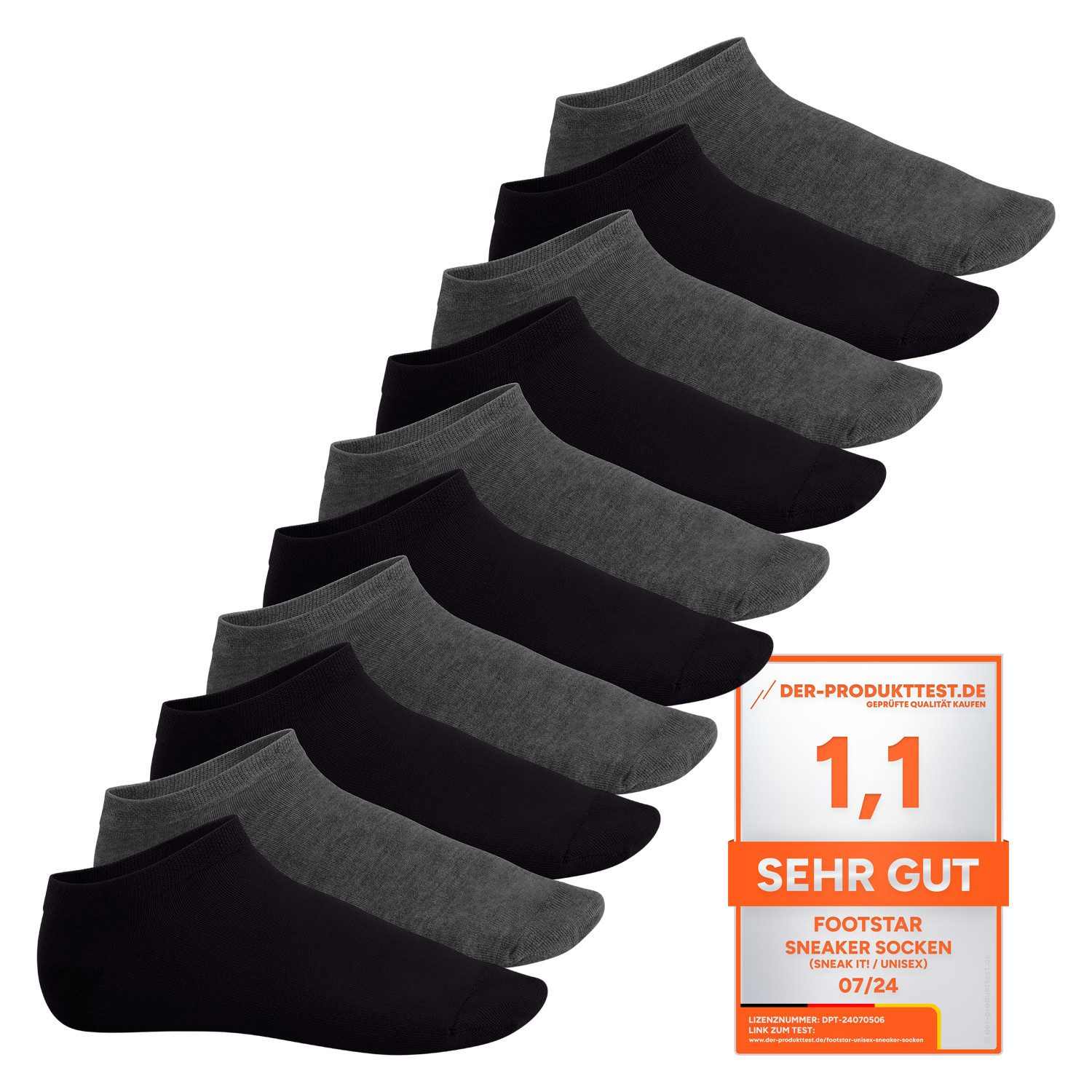 Footstar Füßlinge EVERYDAY! 10 Paar / günstig online kaufen