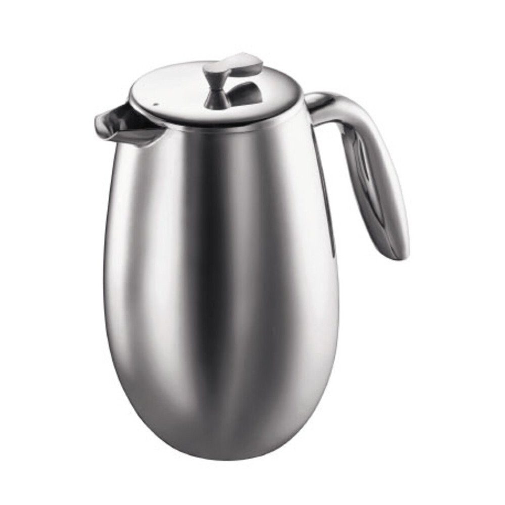 Bodum Kaffeebereiter, Doppelwandiger Kaffeebereiter, 1 l, Edelstahl