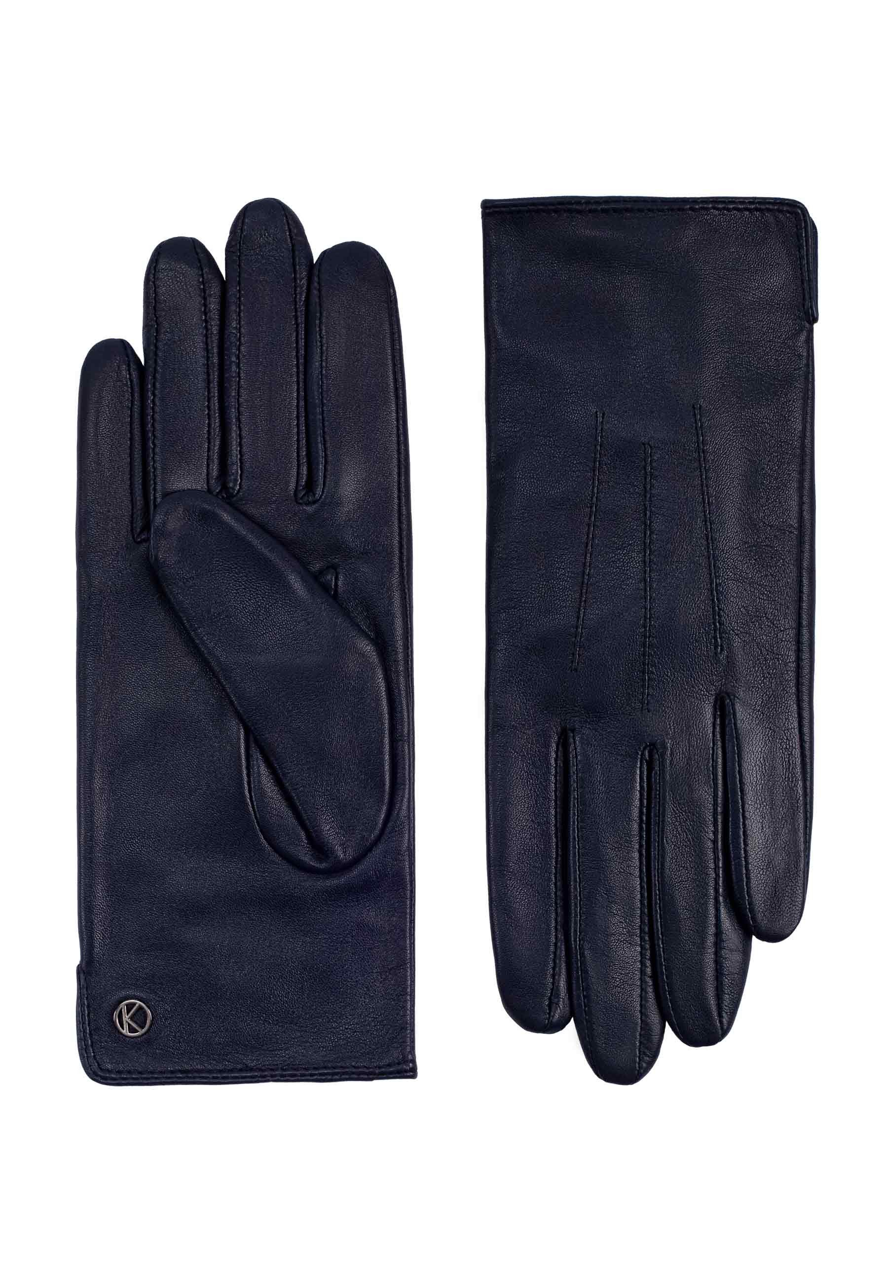 KESSLER Lederhandschuhe Style Carla (Paar, 1-St., Handschuhe) Leather Working Group zertifiziertes Leder, REPREVE® Fleecefutter