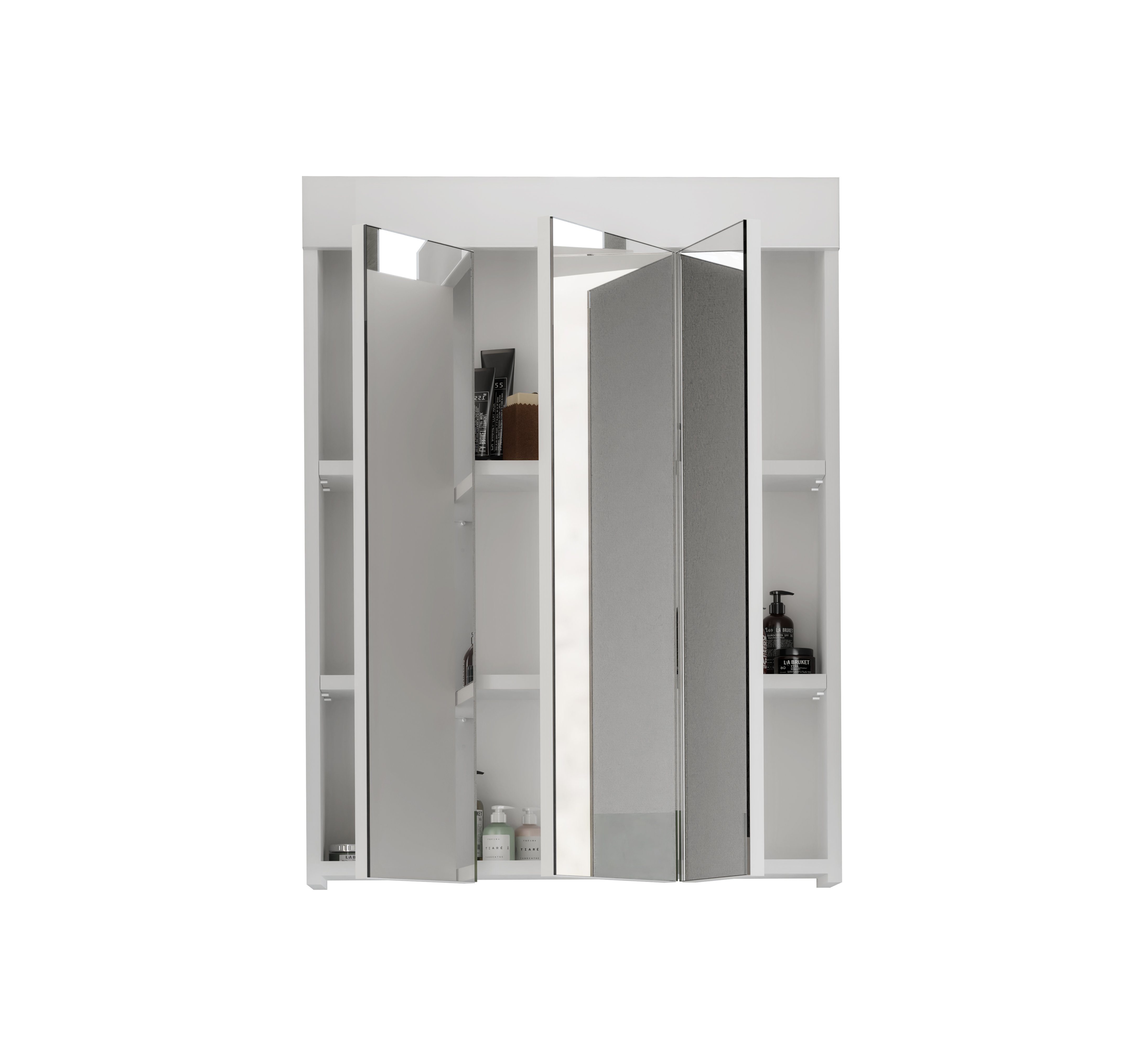 furnling Badezimmerspiegelschrank cm, Tiefe 18 Breite cm cm, 79 Amsterdam Höhe 60