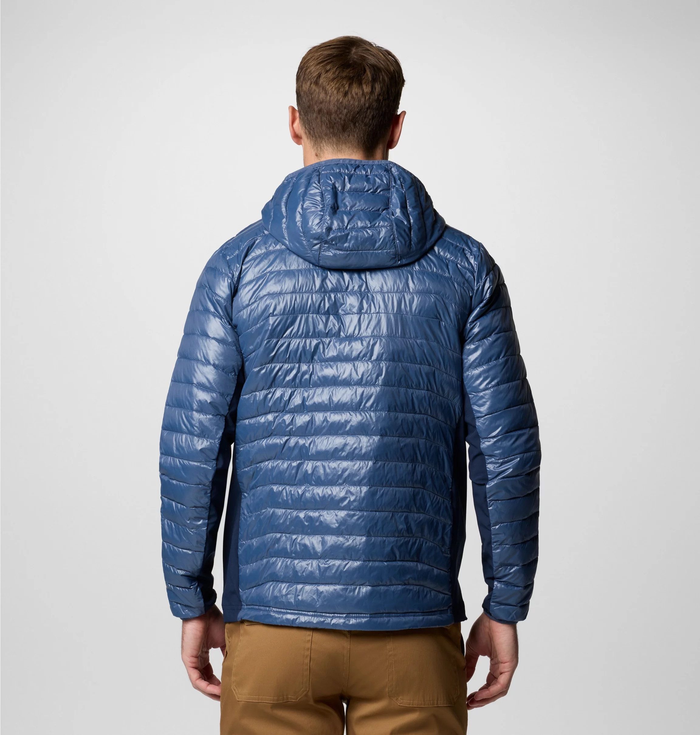 Columbia Steppjacke mit Reißverschlusstaschen, atmungsaktiv, elastisch, hüftlange Passform