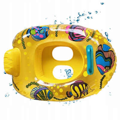 Festivalartikel Schwimmhilfe Kinder Schwimmreifen mit Sitz, Stabil, Verschiedene Farben, 38x56cm (1-tlg)