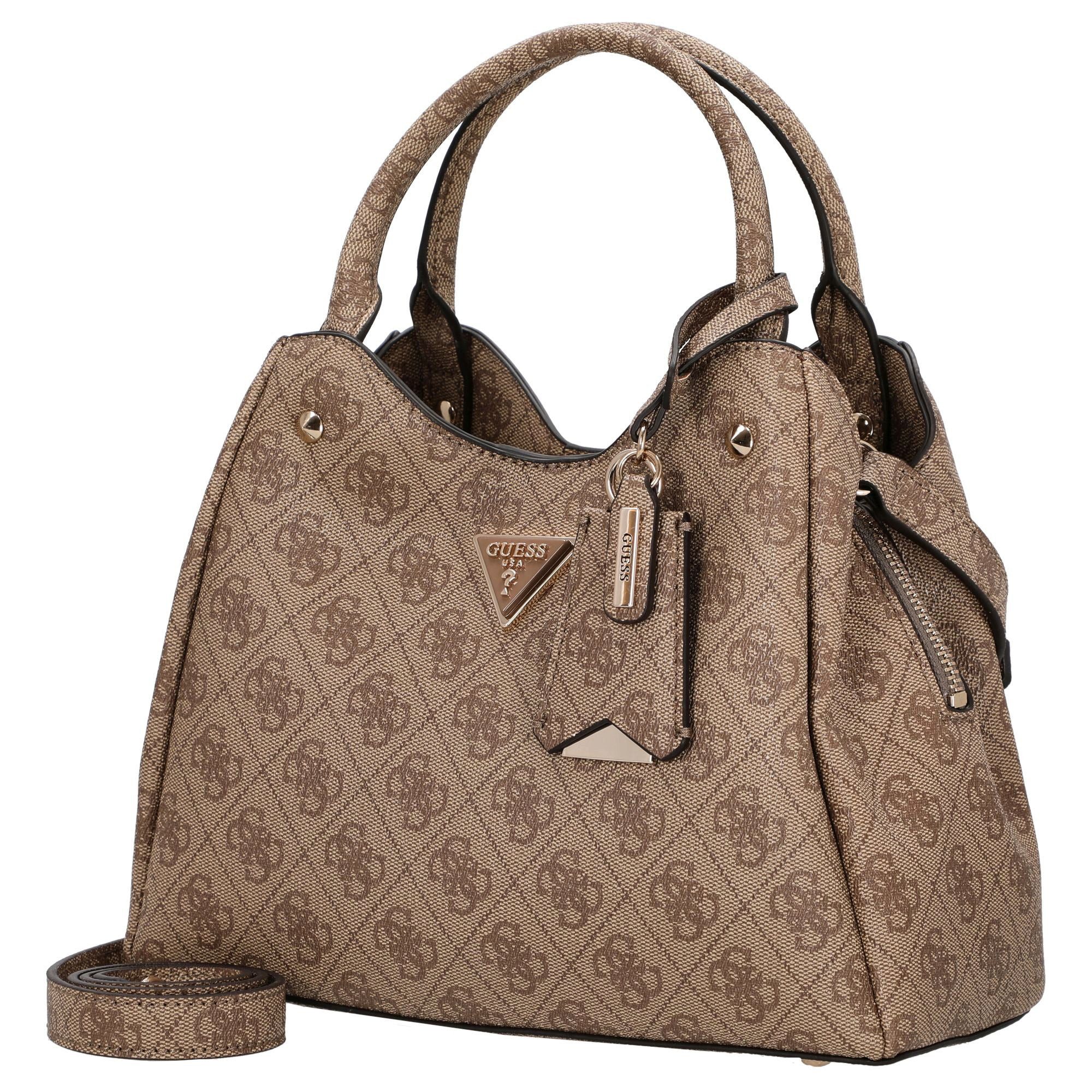 Guess Handtasche Meridian ll - Henkeltasche 29 cm (latte logo) günstig online kaufen