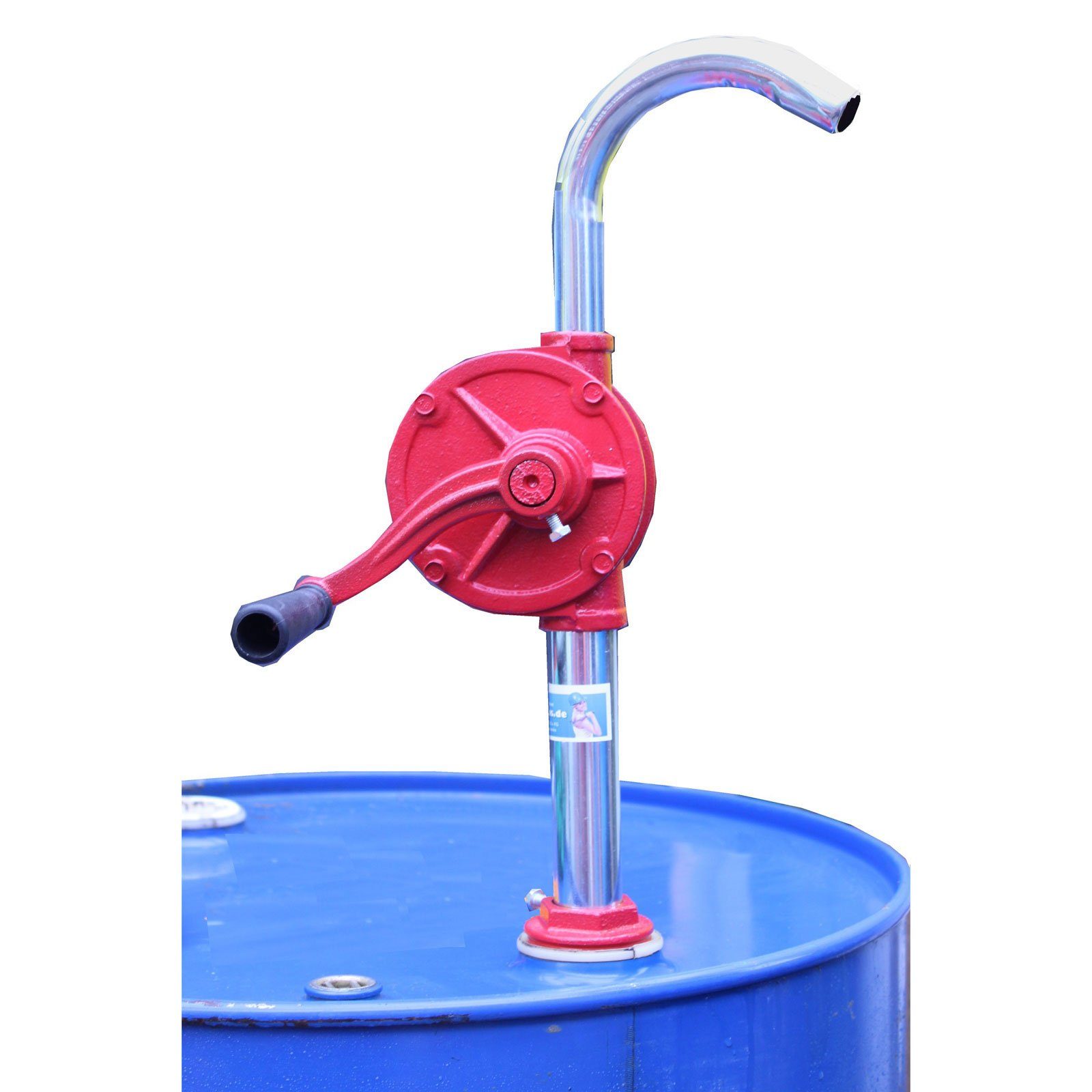 TRUTZHOLM Ölabsaugpumpe Kurbelpumpe Fasspumpe Kurbelfasspumpe Dieselpumpe Ölpumpe aus Gusseise (Produkt, 1-tlg)