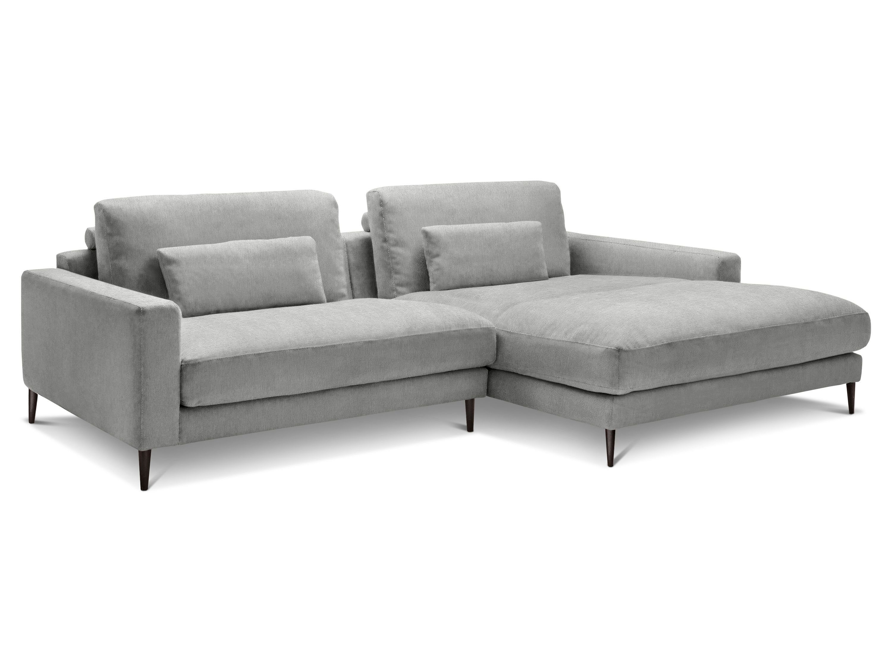 Ecksofa 190x272 BB Polsterecke, SANSIBAR (BB RÖMÖ SILVER cm Polsterecke SANSIBAR 190x272 cm) Polsterecke Living