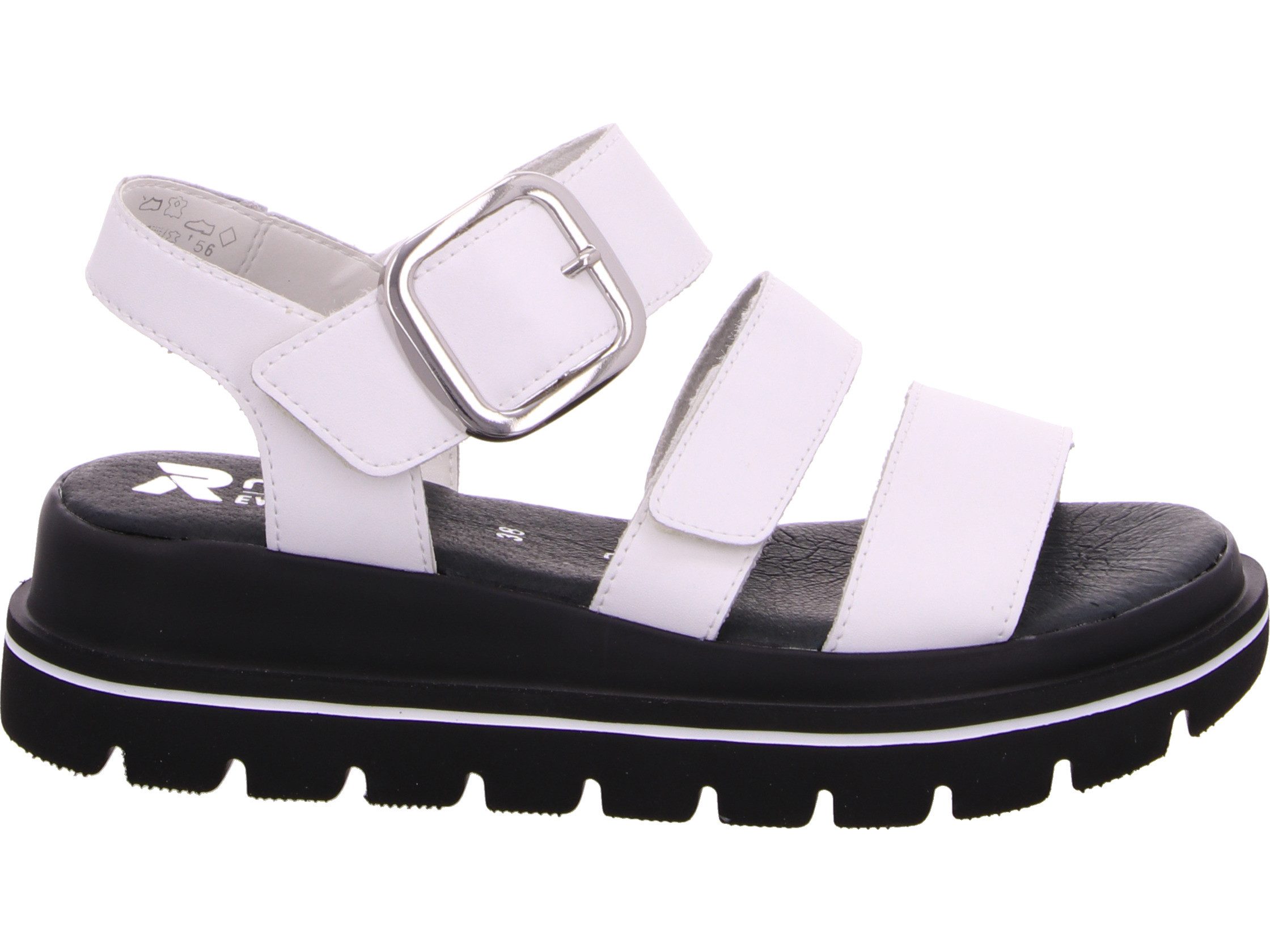 Rieker EVOLUTION Keilsandalette echtes Leder