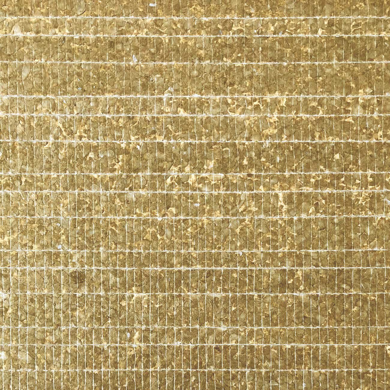Wallface Naturwerkstofftapete CSA07-4 Vliestapete Capiz-Muscheln Perlmutt Optik braun 9,80 m2, strukturiert, glänzend, unifarben, Capiz Muscheln, (1 Rolle, 9,8 qm), Vliestapete mit echten Capiz Muscheln, gold, gelb, weiß, braun