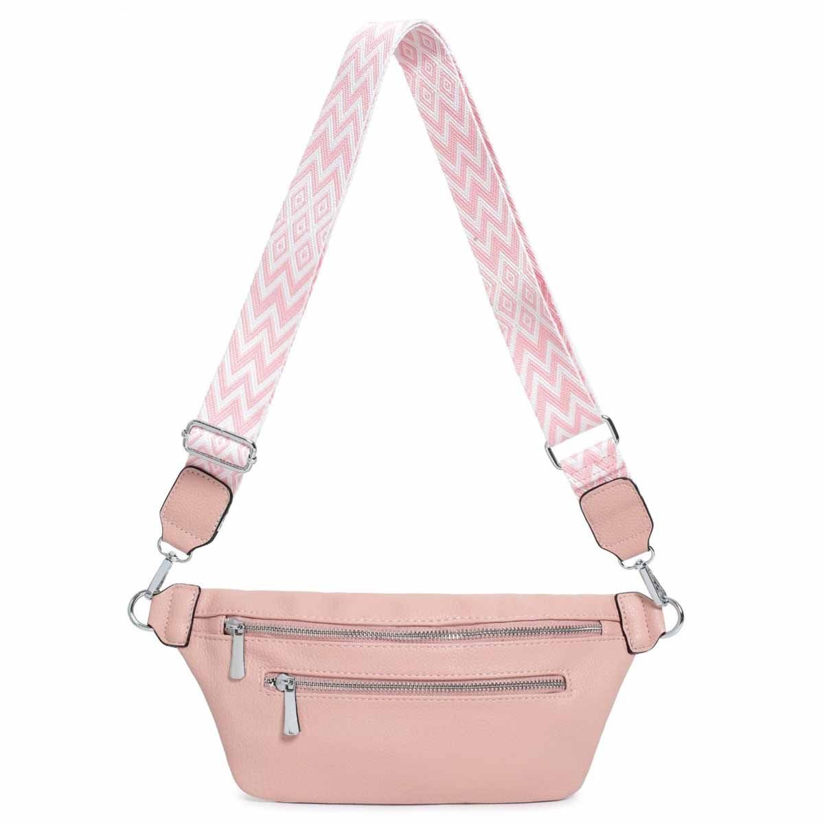 Bauchtasche Damen Brusttasche Bodybag Crossover Umhängetasche Gürteltasche Bag