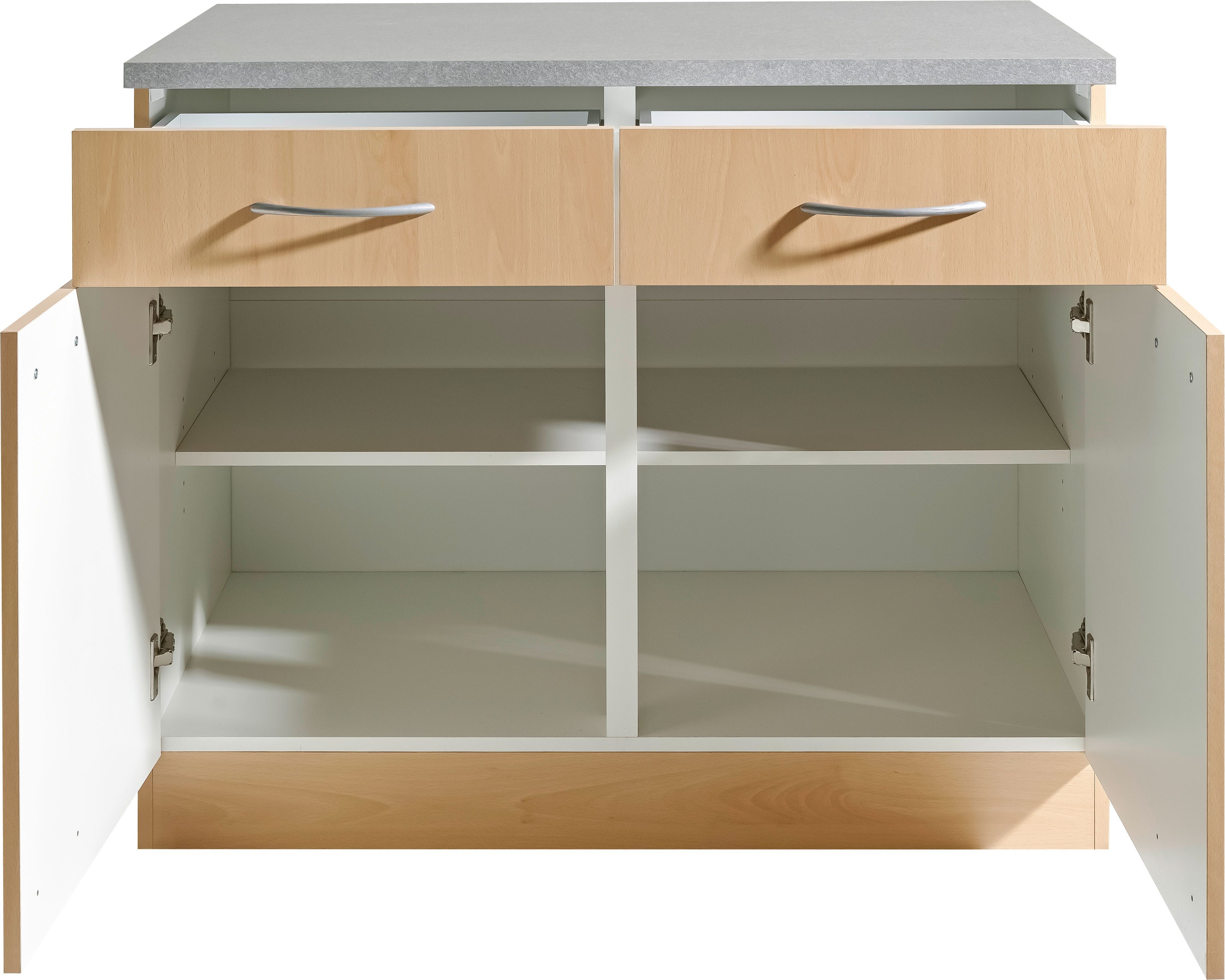 wiho Küchen Unterschrank Kiel 100 cm breit, 50 cm tief
