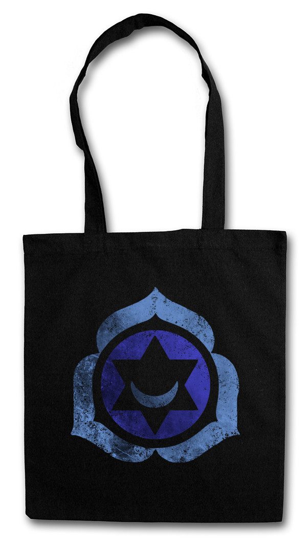 Beuteltasche Chakra Thymus Stofftasche Herz Buddha Herzchakra Etheric Heart Zwölf