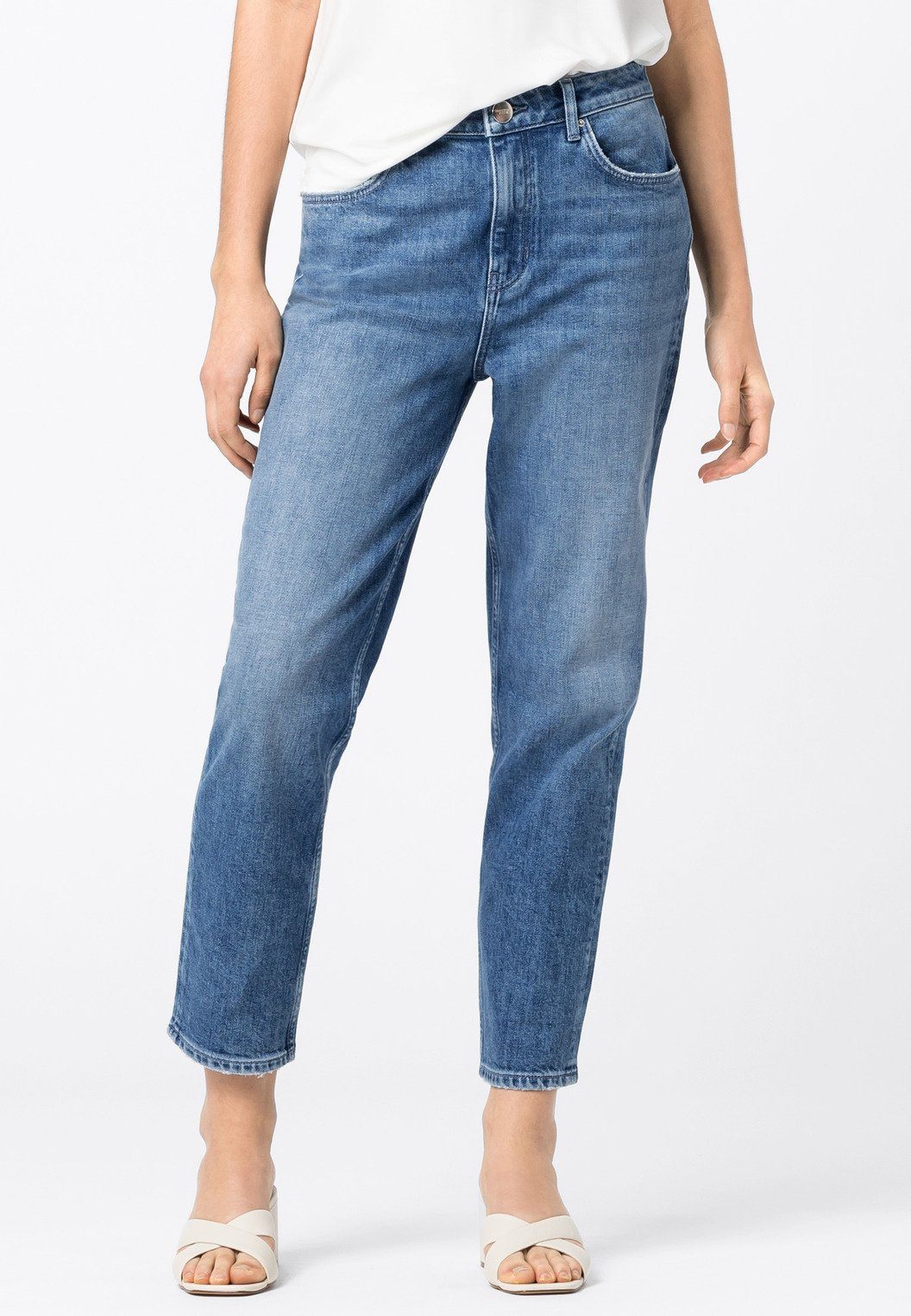 HALLHUBER High-waist-Jeans aus Candiani Denim
