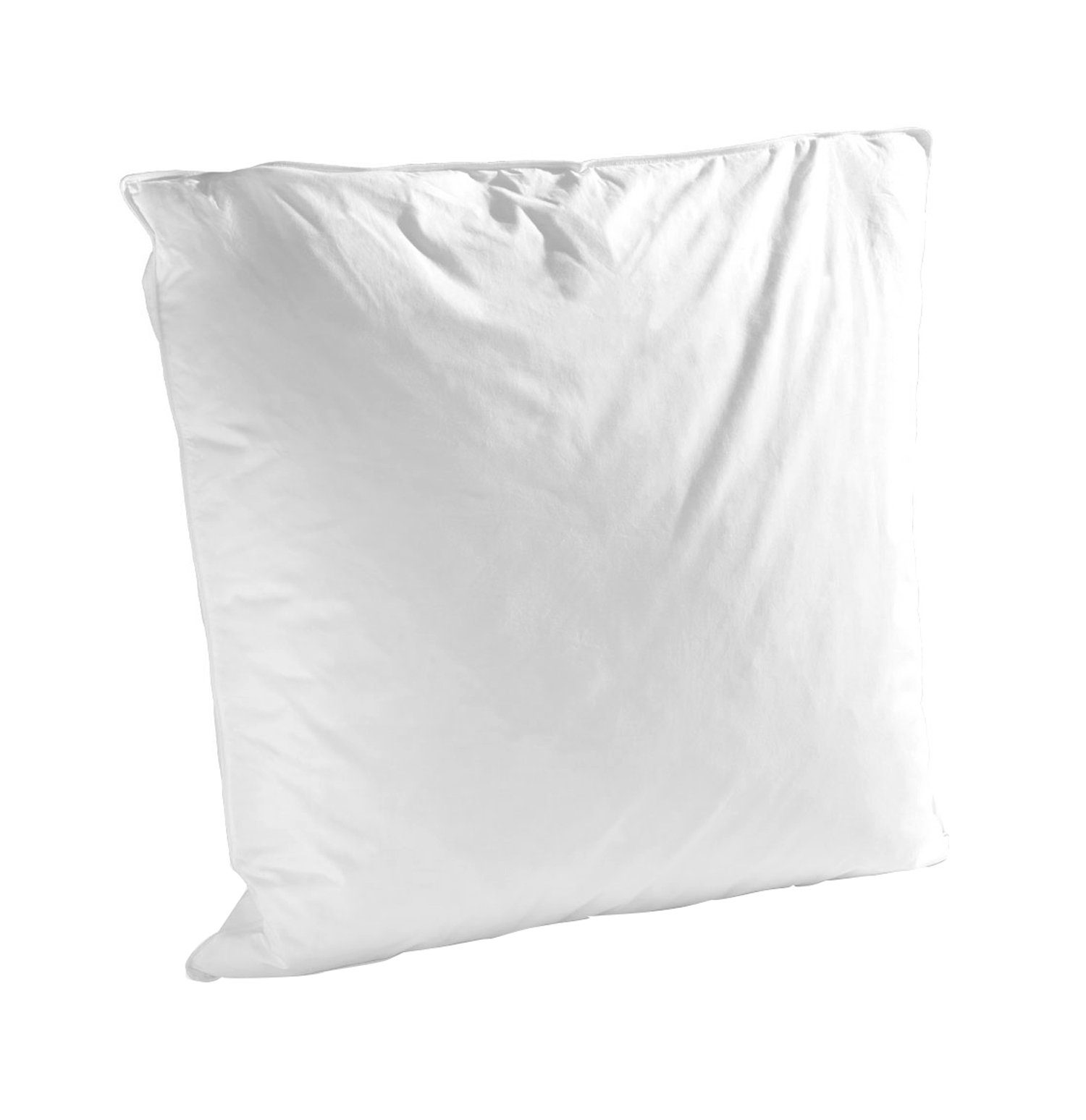 Bielefelder Bettfedern-Manufaktur Verse GmbH Kopfkissen TINGO, B 80 cm x L 80 cm, mit Biese, Füllung: Daunenfedern, Pyrenäen-Federn, Bezug: Baumwolle, Bauchschläfer, Rückenschläfer, Seitenschläfer