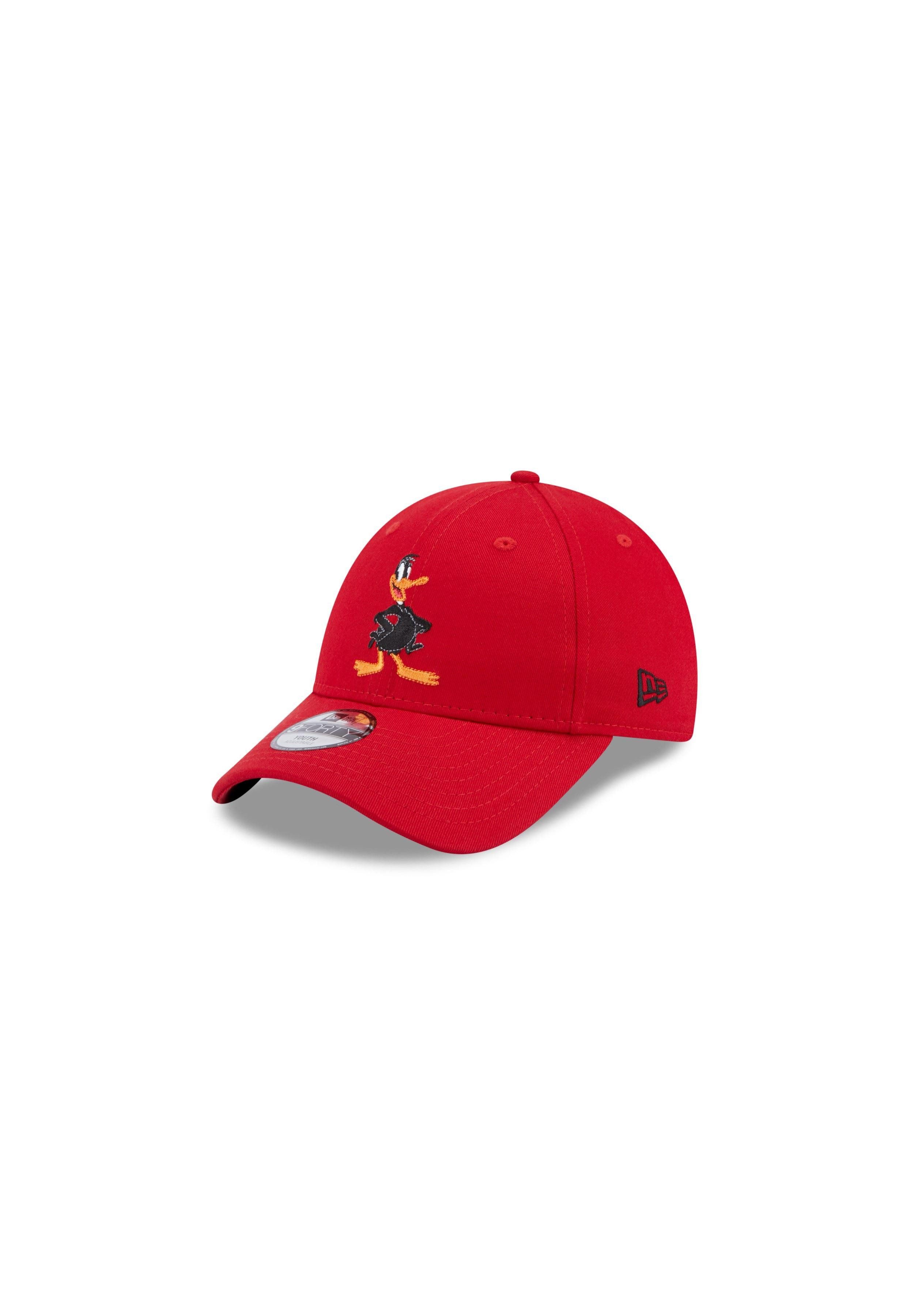 New Era Baseball Cap Daffy Duck Looney Tunes Scarlet 9Forty Adjustable Kids Cap New Era (1-St)