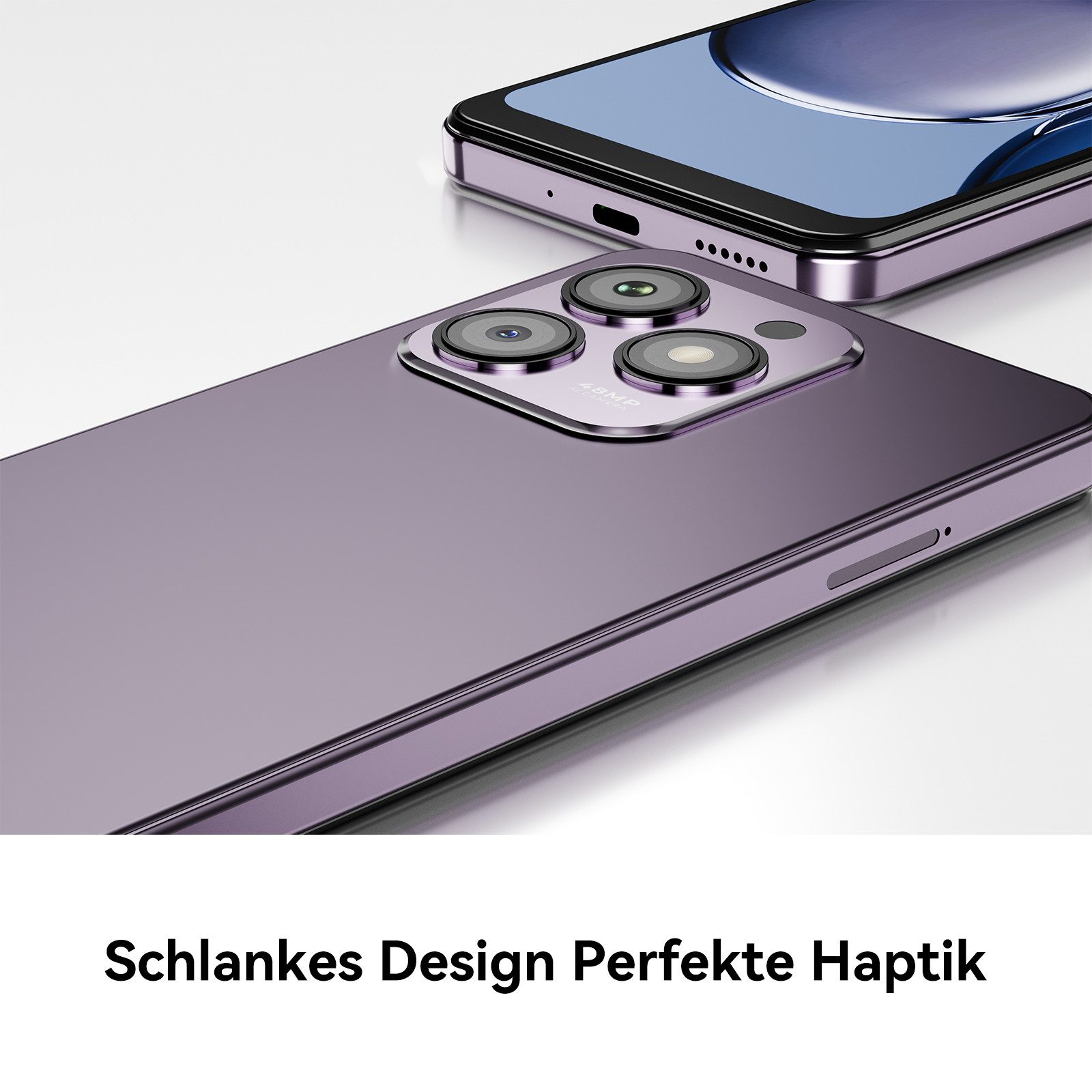 HOTWAV Note 13 Max Handy, 16+256 GB/1 TB Smartphone, Android handy, Smartphone (16,7 cm/6.8 Zoll, 256 GB Speicherplatz, 48 MP Kamera, Smartphone ohne Vertrag, Günstige Smartphone, 5160 mAh)