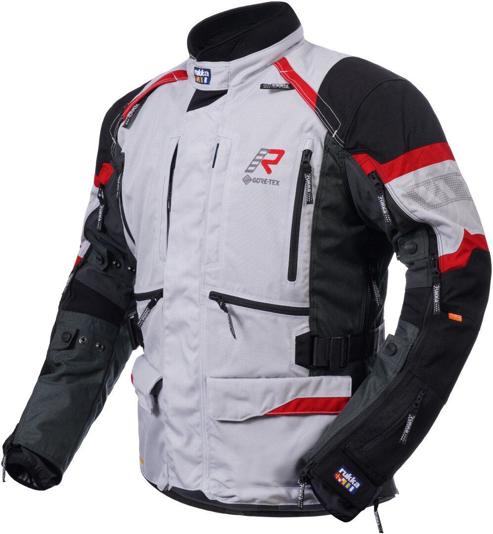 Rukka Motorradjacke Madagasca-R Motorrad Textiljacke Wasserdicht protektoren abriebfest herausnehmbares reißverschluss wa