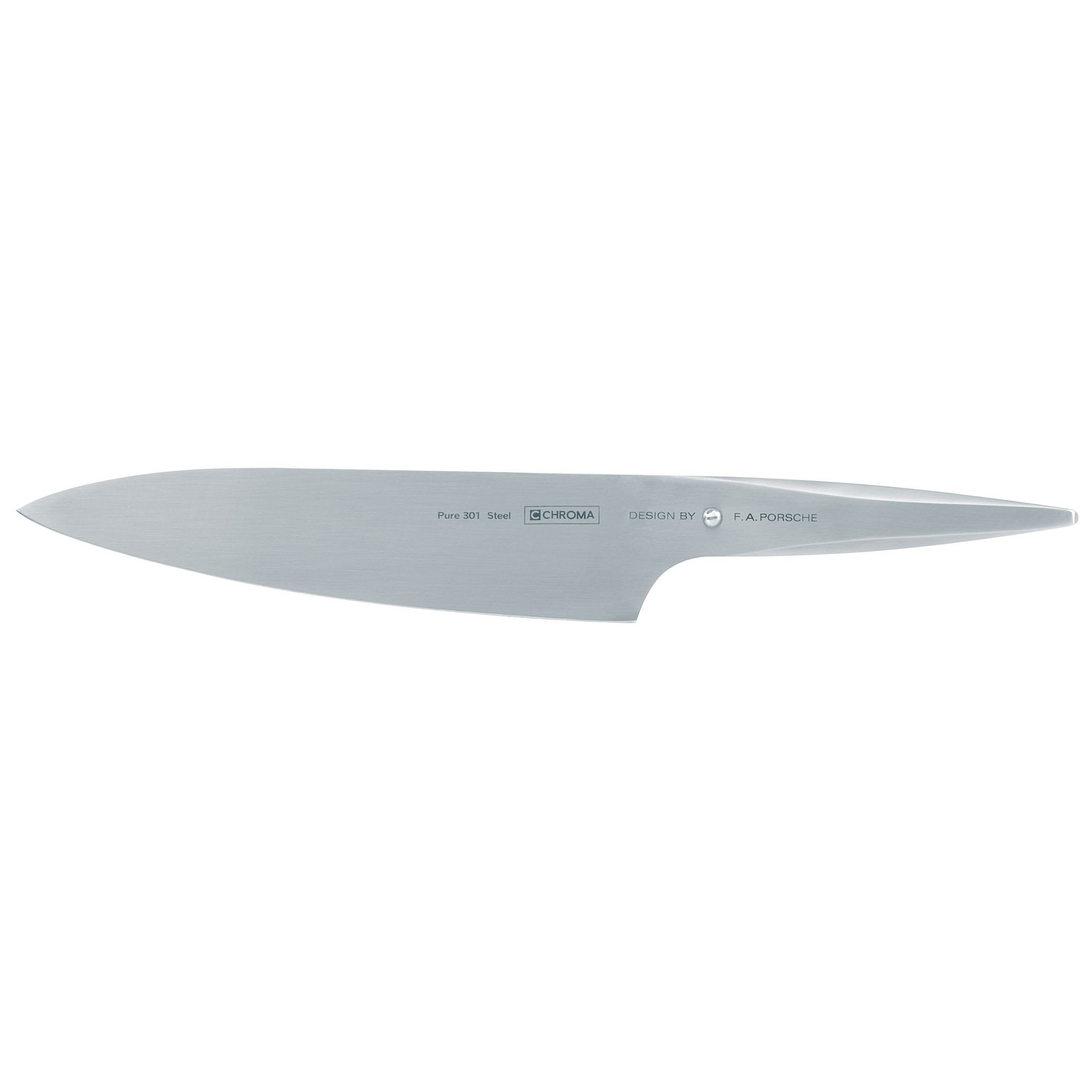 CHROMA Kochmesser P-18 type 301 Kochmesser + Kochbuch "Mirko Reeh Lieblingsrezepte"