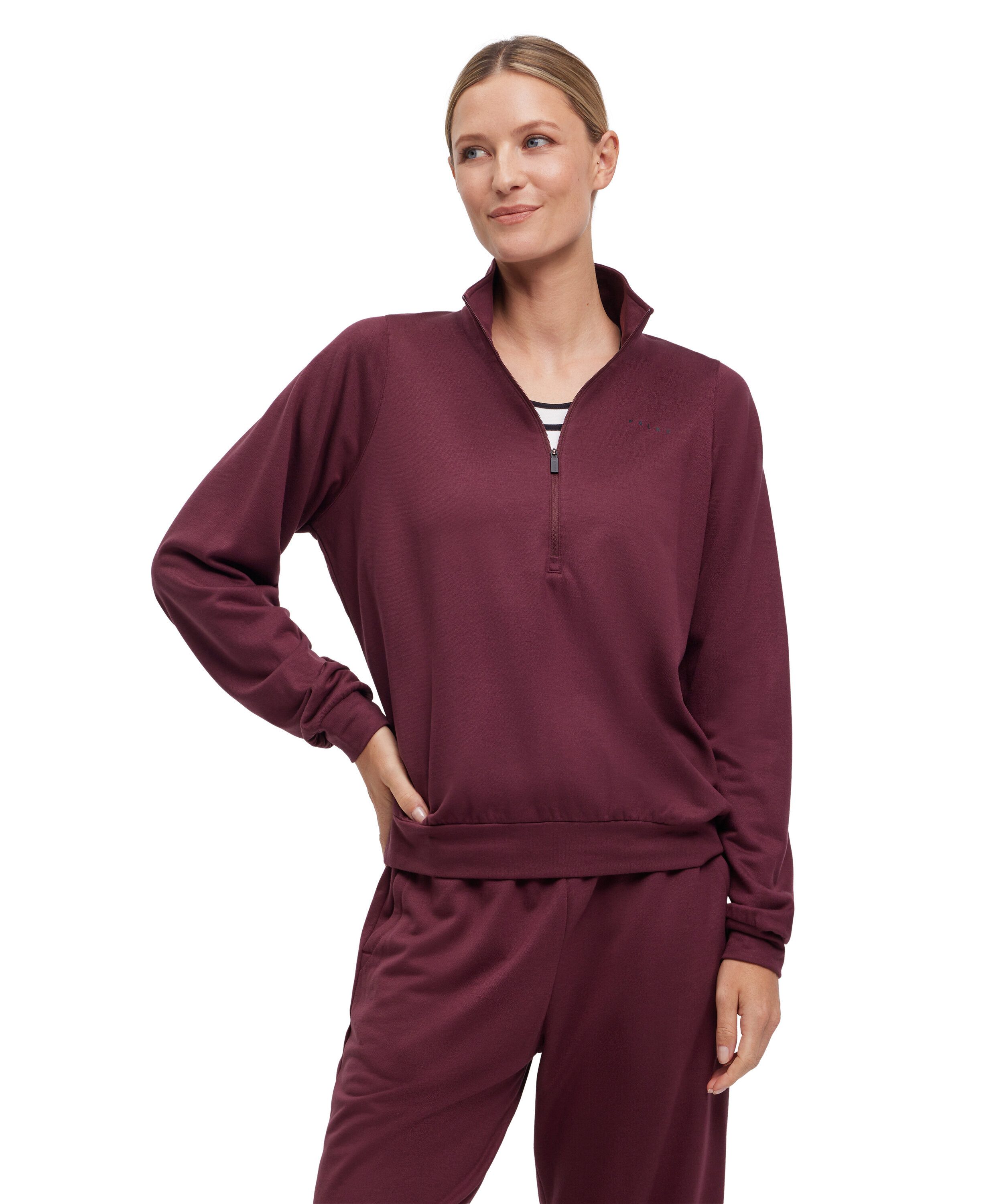 FALKE Sweatshirt (1-tlg., 1) für Workouts mit geringer Intensität wie Yoga und Pilates