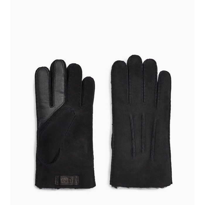 UGG Lederhandschuhe UGG Contrast Sheepskin Tech Gloves