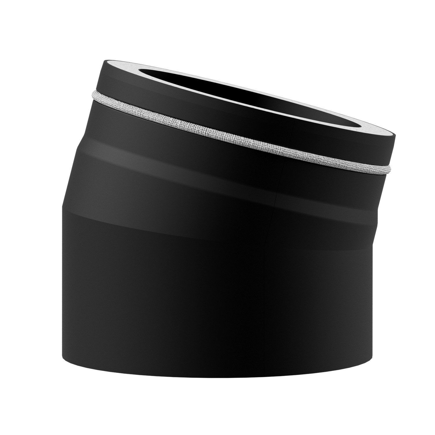 Raik Ofenrohr Raik Bogen Lifestyle DUO 180/15° schwarz, Bogen