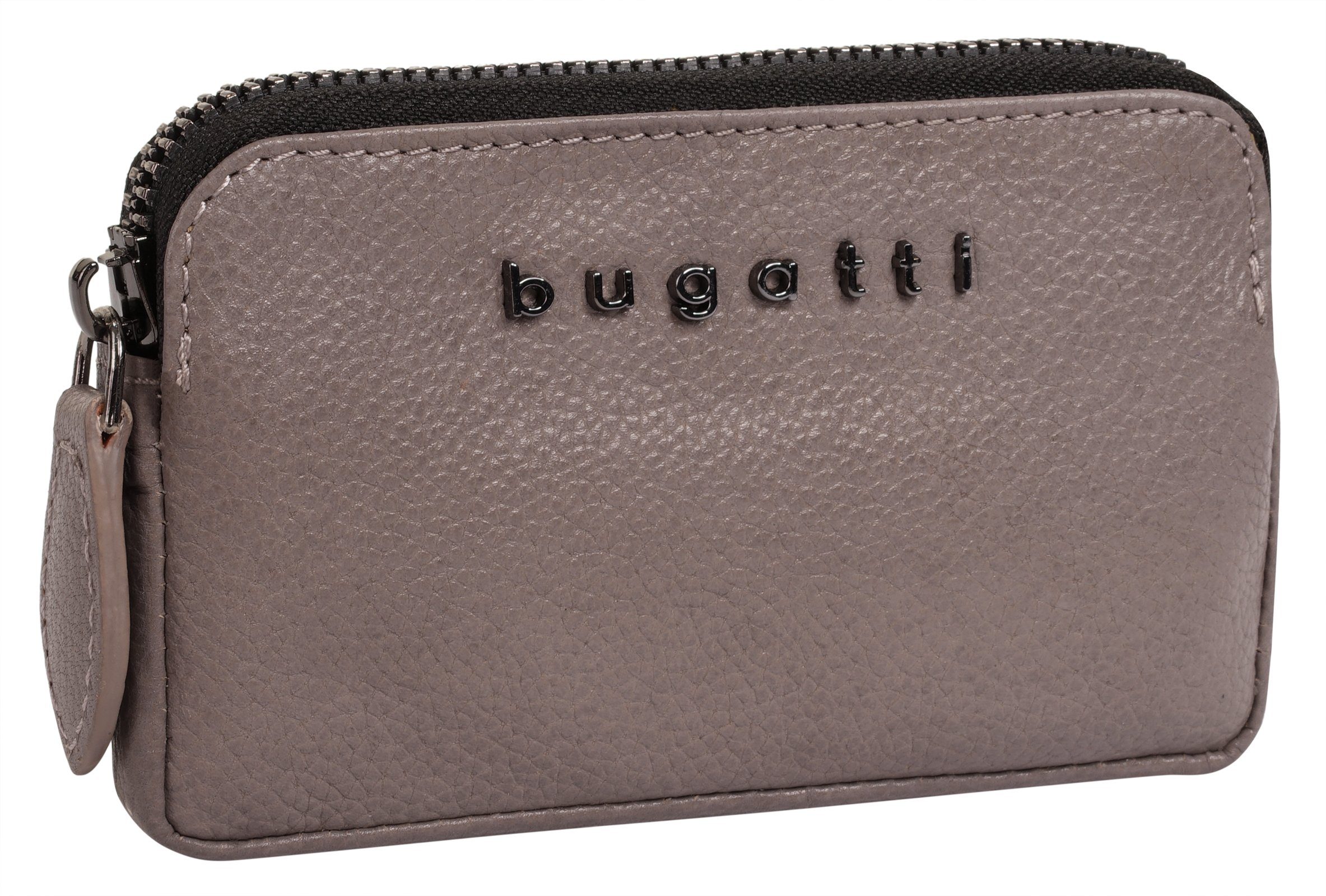 taupe echt BELLA, Schlüsseltasche Leder bugatti