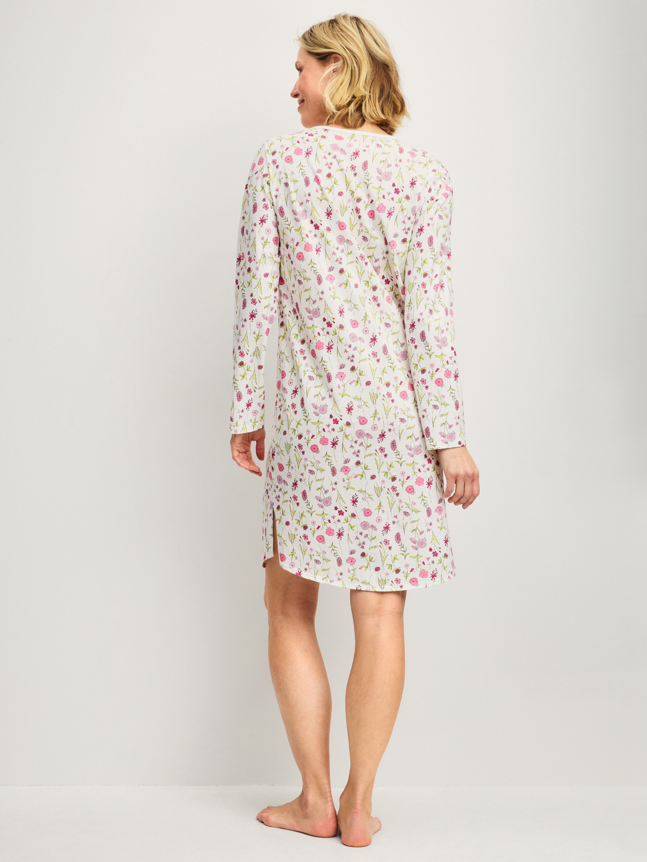 CALIDA Nachthemd Cotton Special Damen (1-tlg) aus 100% Baumwolle, atmungsaktiv und klimaregulierend