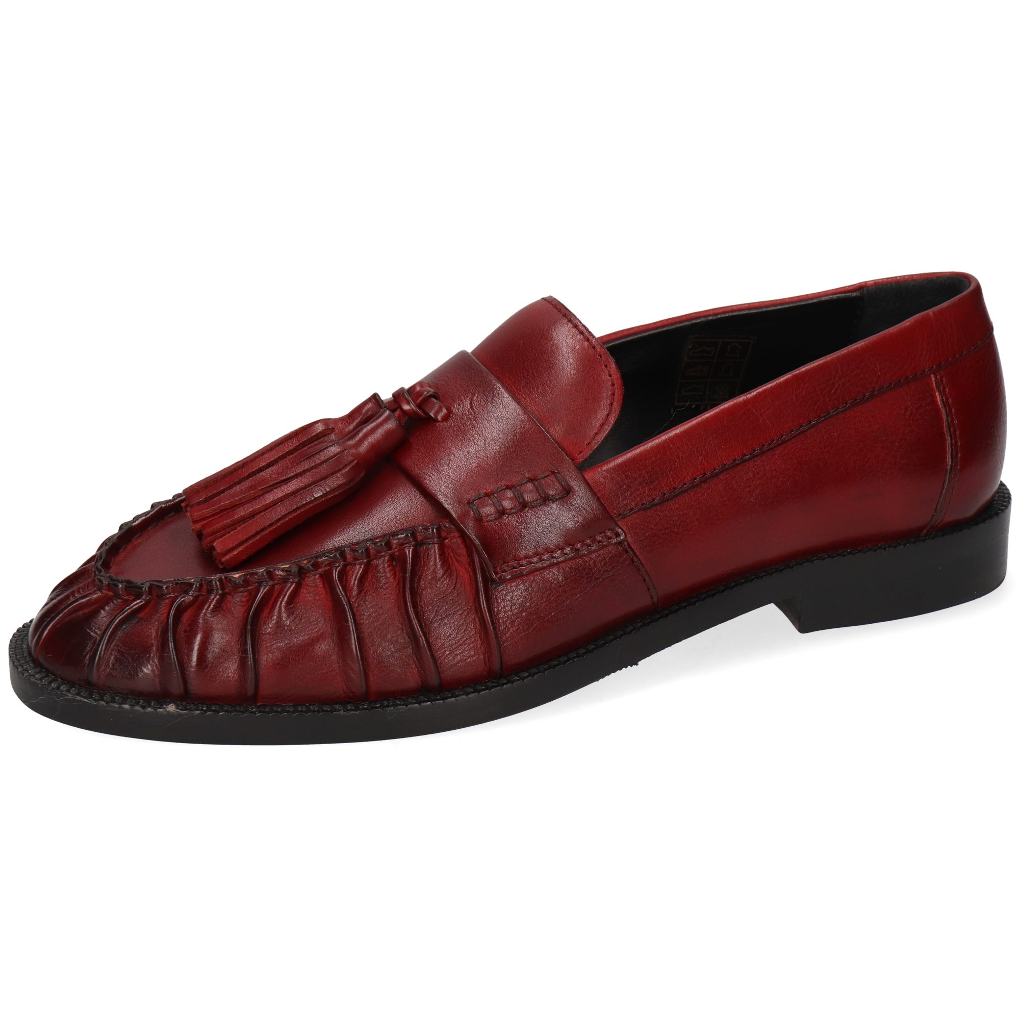 Melvin & Hamilton Kamilla 10 Leder-Loafers für Damen Loafer Flache Absätze, Echtes Leder, Vegetabile Gerbung