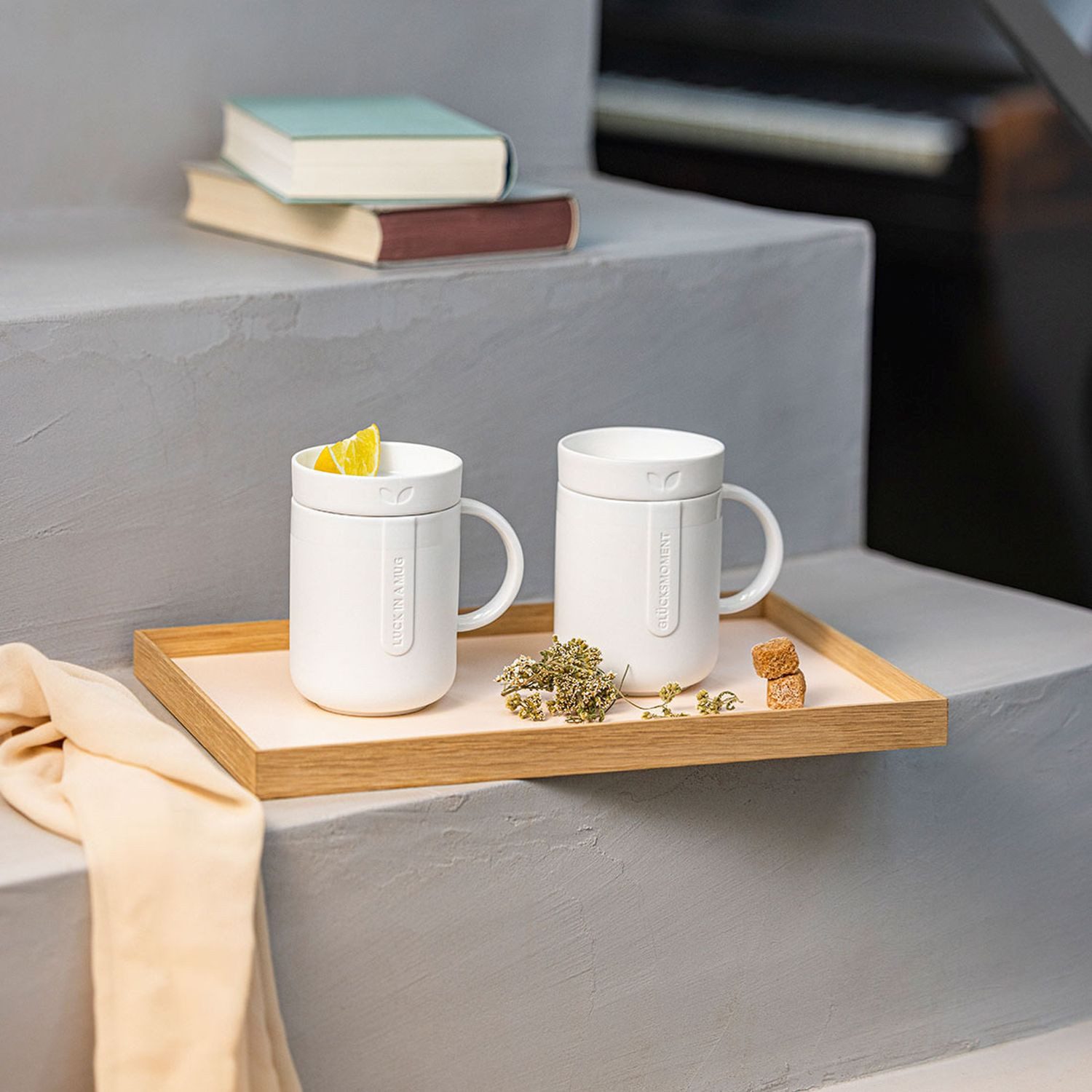 Räder Design Tasse Cozy Time Glücksmoment, Porzellan