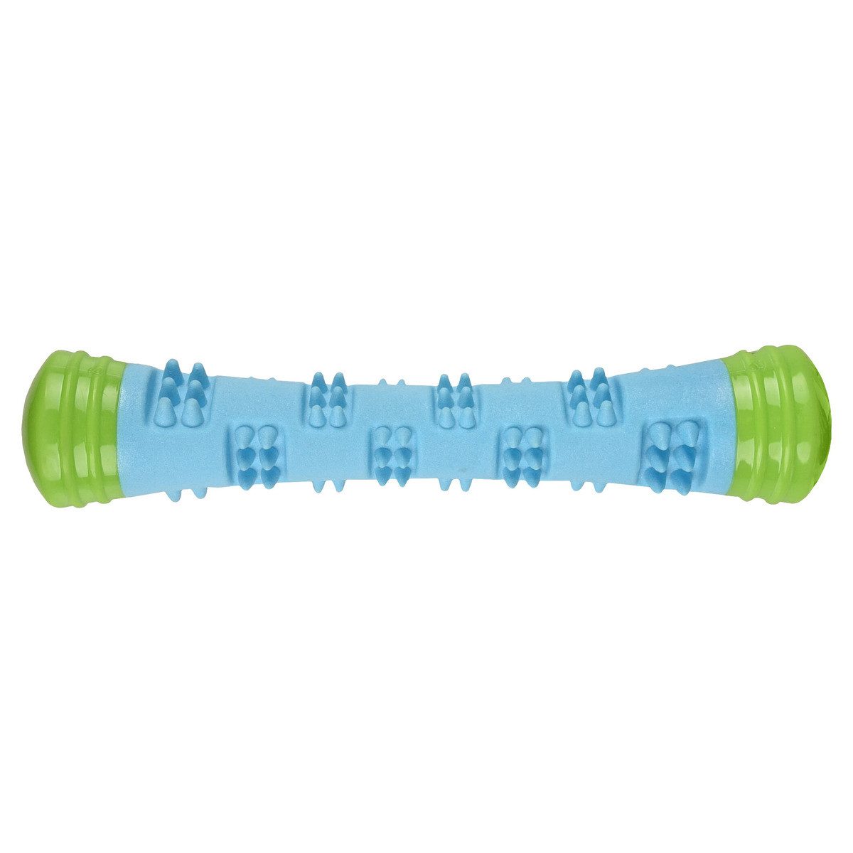 Flamingo Outdoor-Spielzeug Hundespielzeug TPR Spector Stick blau/grün