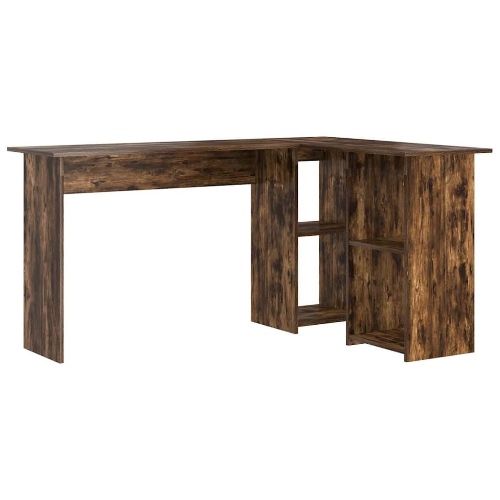 vidaXL Schreibtisch Schreibtisch Räuchereiche 142 x günstig online kaufen